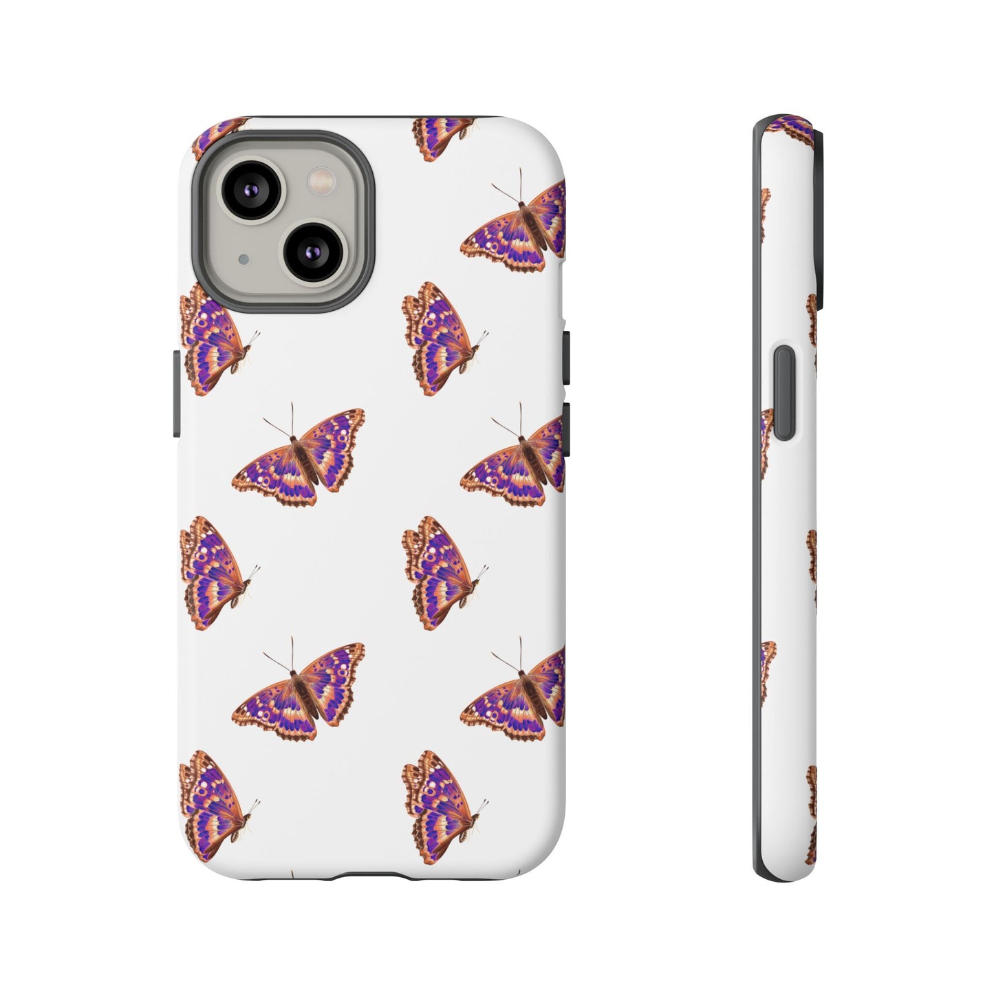 Butterfly Print Phone Case - Tough Case For Stylish Protection