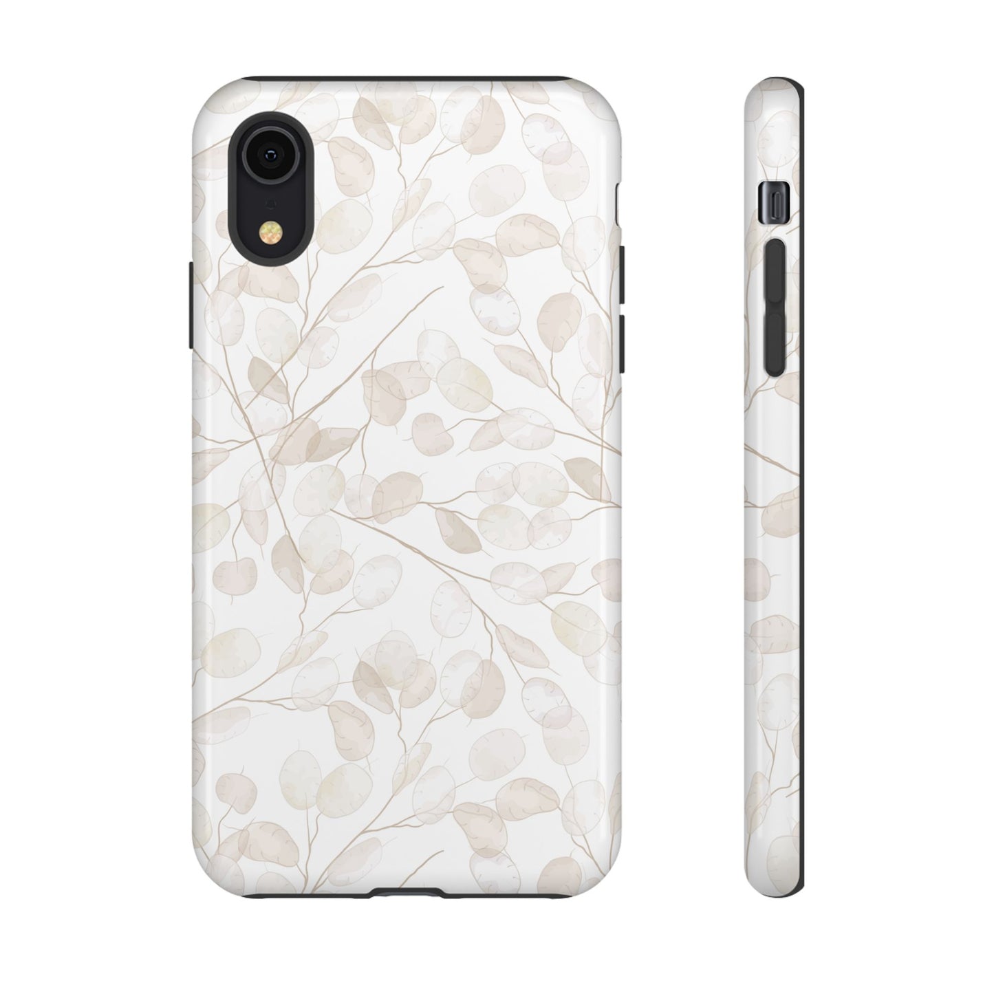 Botanical Phone Case, Tough Cases, Floral Design, Nature Lover Gift, Eco-Friendly Accessory, Protective Phone Cover