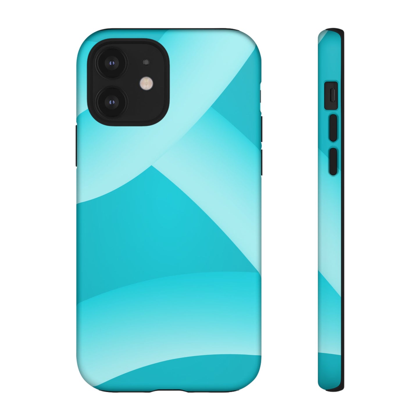 Stylish Tough Phone Case - Modern Blue Design for Ultimate Protection
