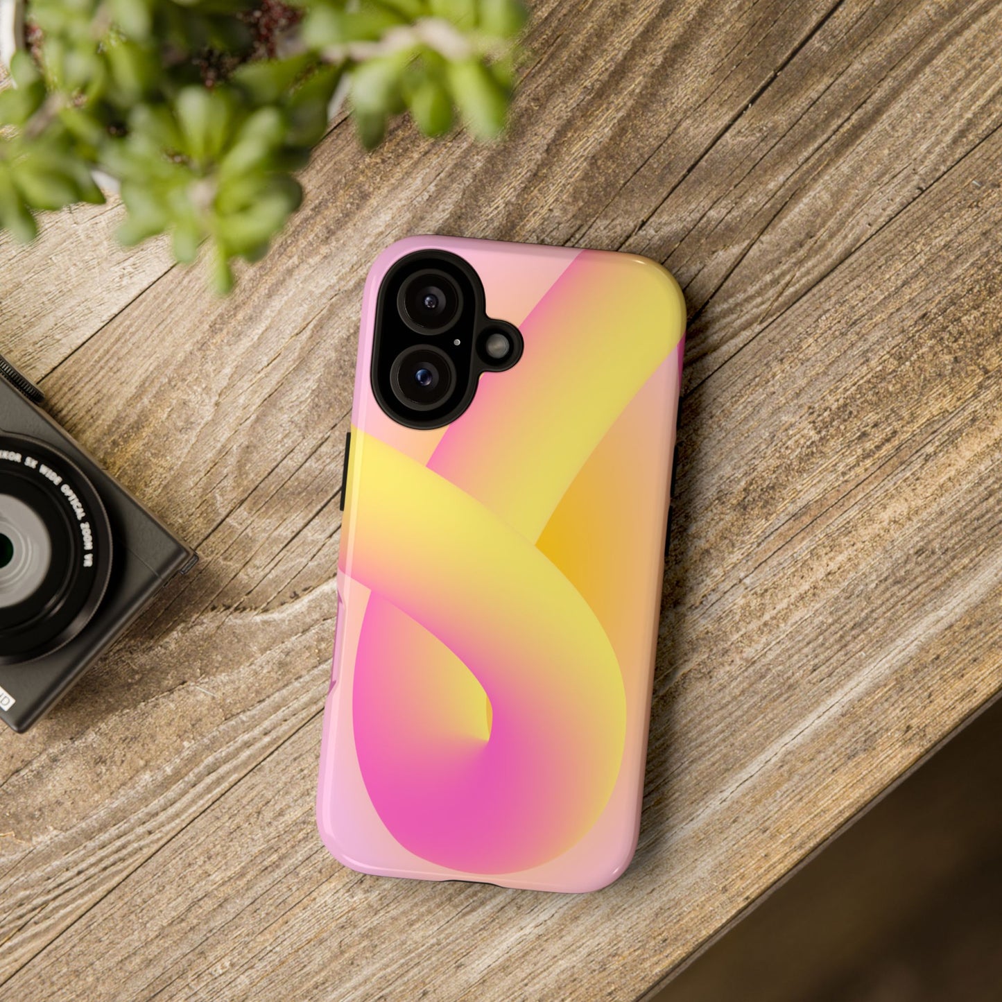 Stylish Tough Phone Case - ModernVibrant Minimalist Design for Ultimate Protection