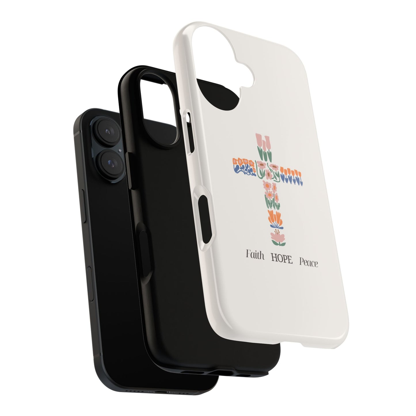 Faith, Hope, Peace Phone Case - Tough Cases for Spiritual Inspiration
