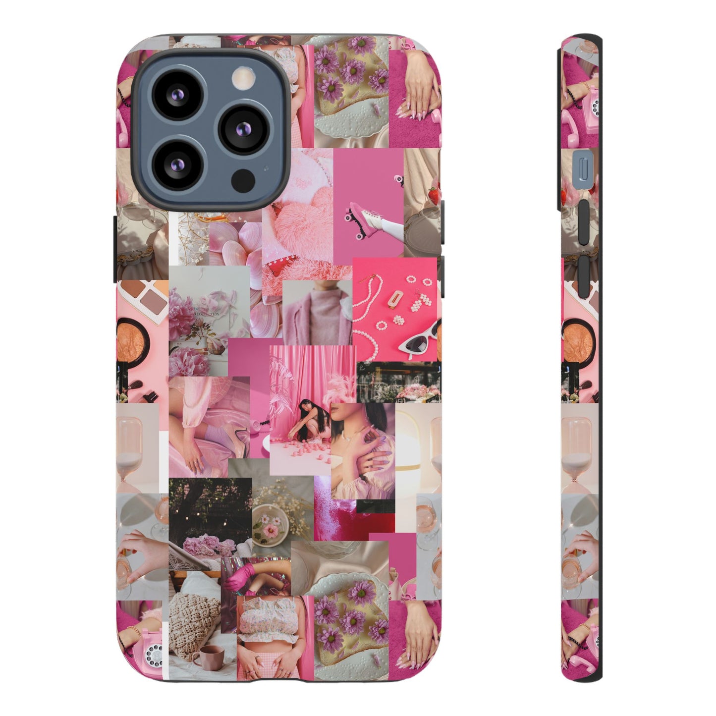 Chic Pink Phone Case- Tough Case For Stylish Protection