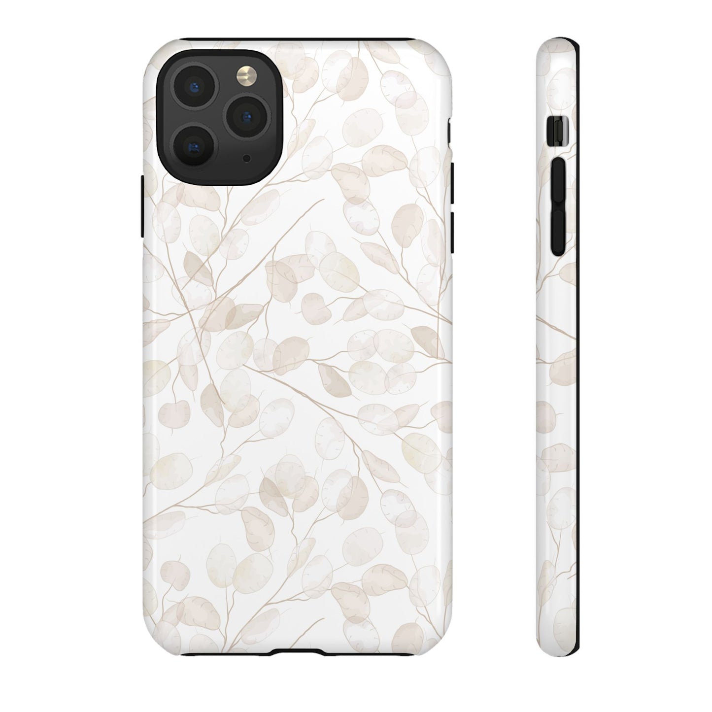 Botanical Phone Case, Tough Cases, Floral Design, Nature Lover Gift, Eco-Friendly Accessory, Protective Phone Cover