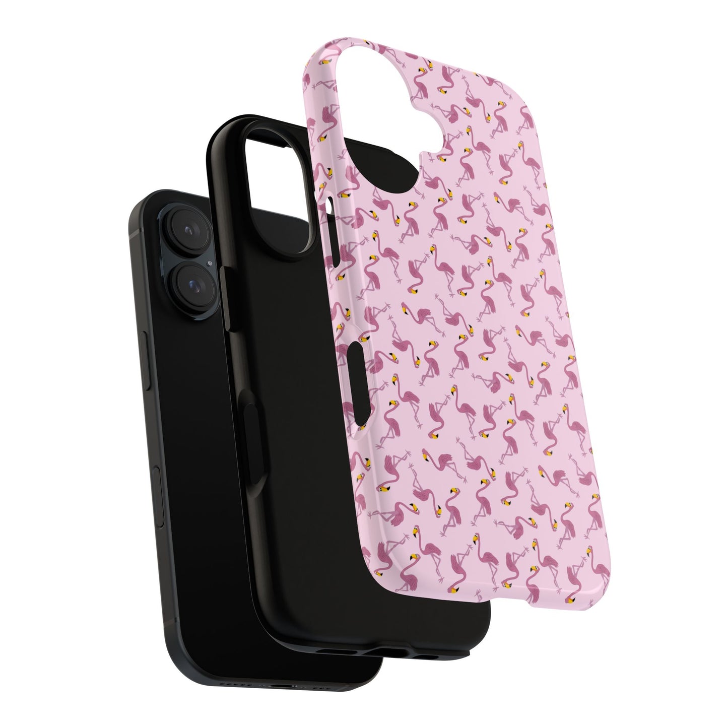 Fun Flamingo Phone Case - Tough & Stylish Design
