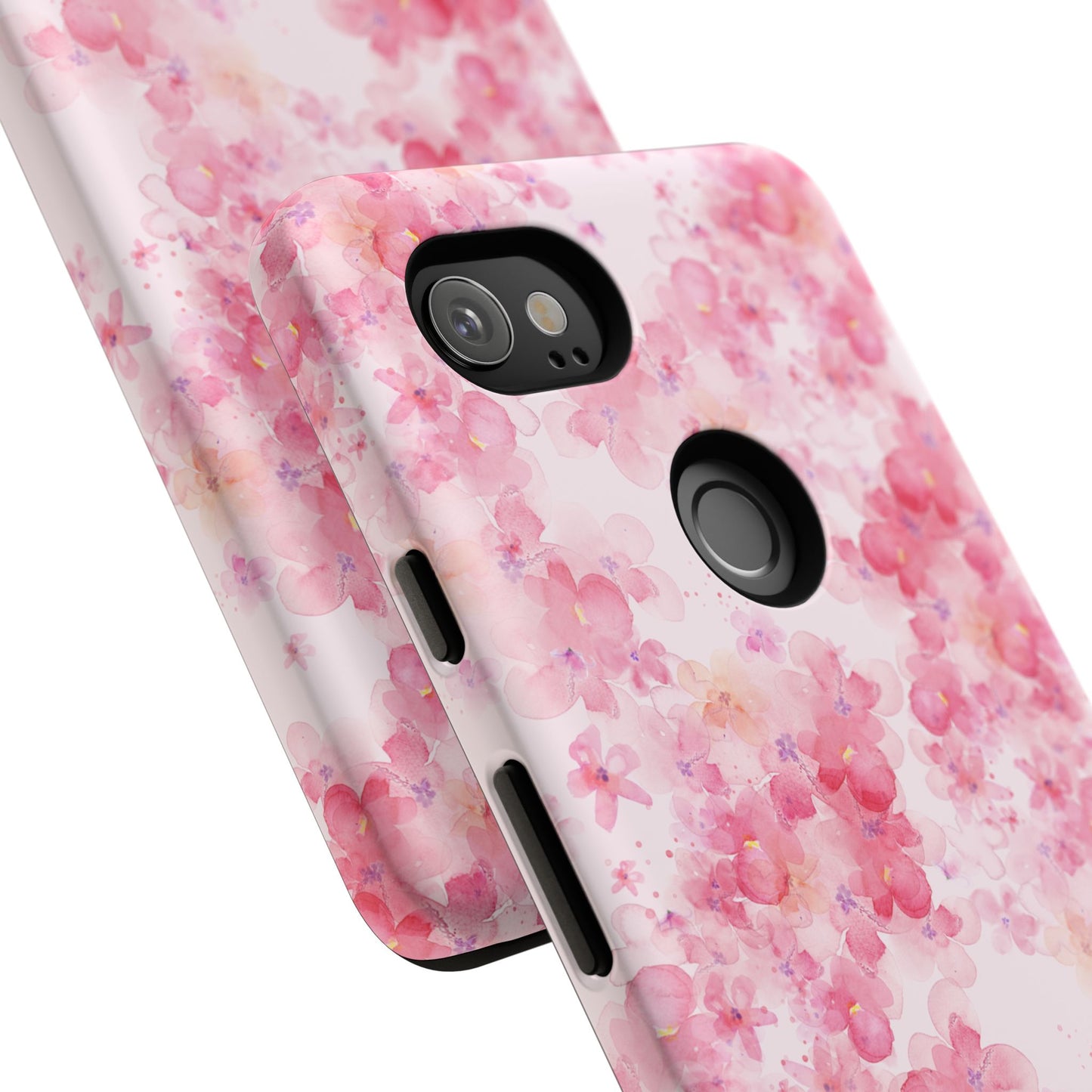 Floral Phone Case - Tough Cases with Pink Blossom Design