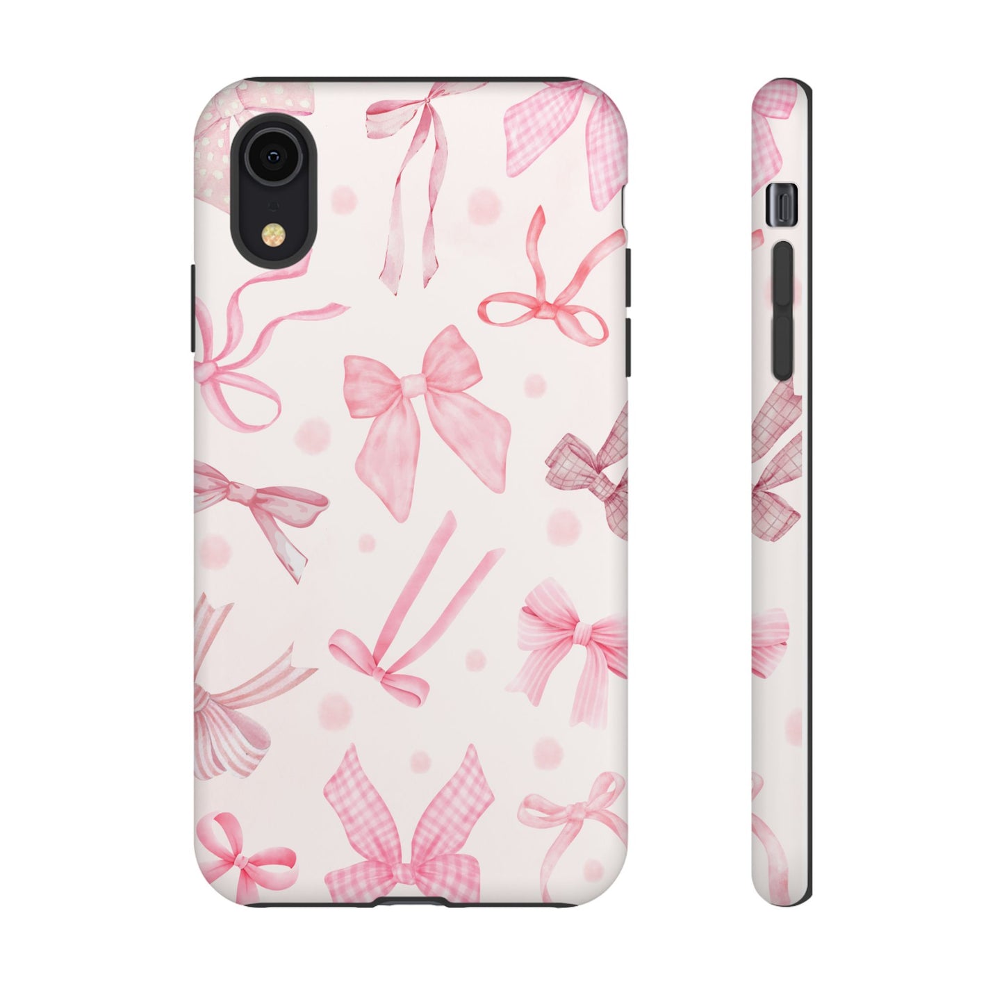 Beautiful Pink Bow Phone Case - Tough Case for Stylish Protection