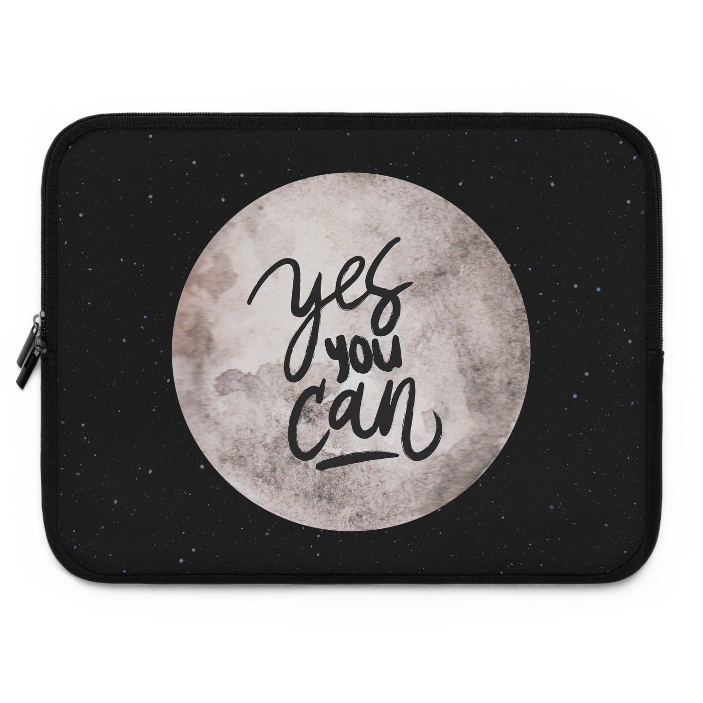 Inspirational Laptop Sleeve - 'Yes You Can' Design