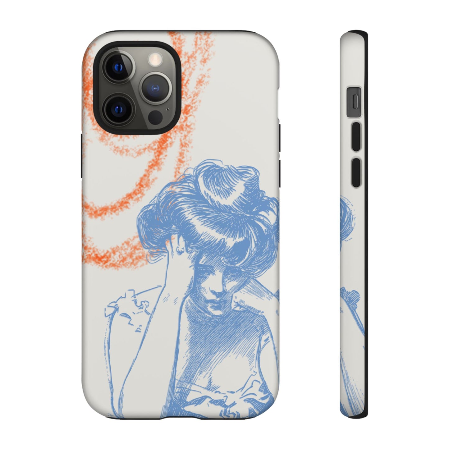 Artistic Phone Case with Stress Relief Design