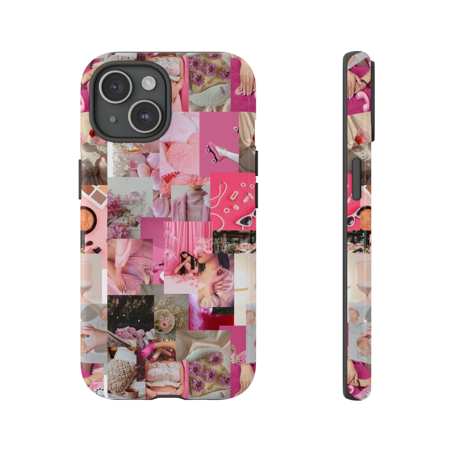 Chic Pink Phone Case- Tough Case For Stylish Protection