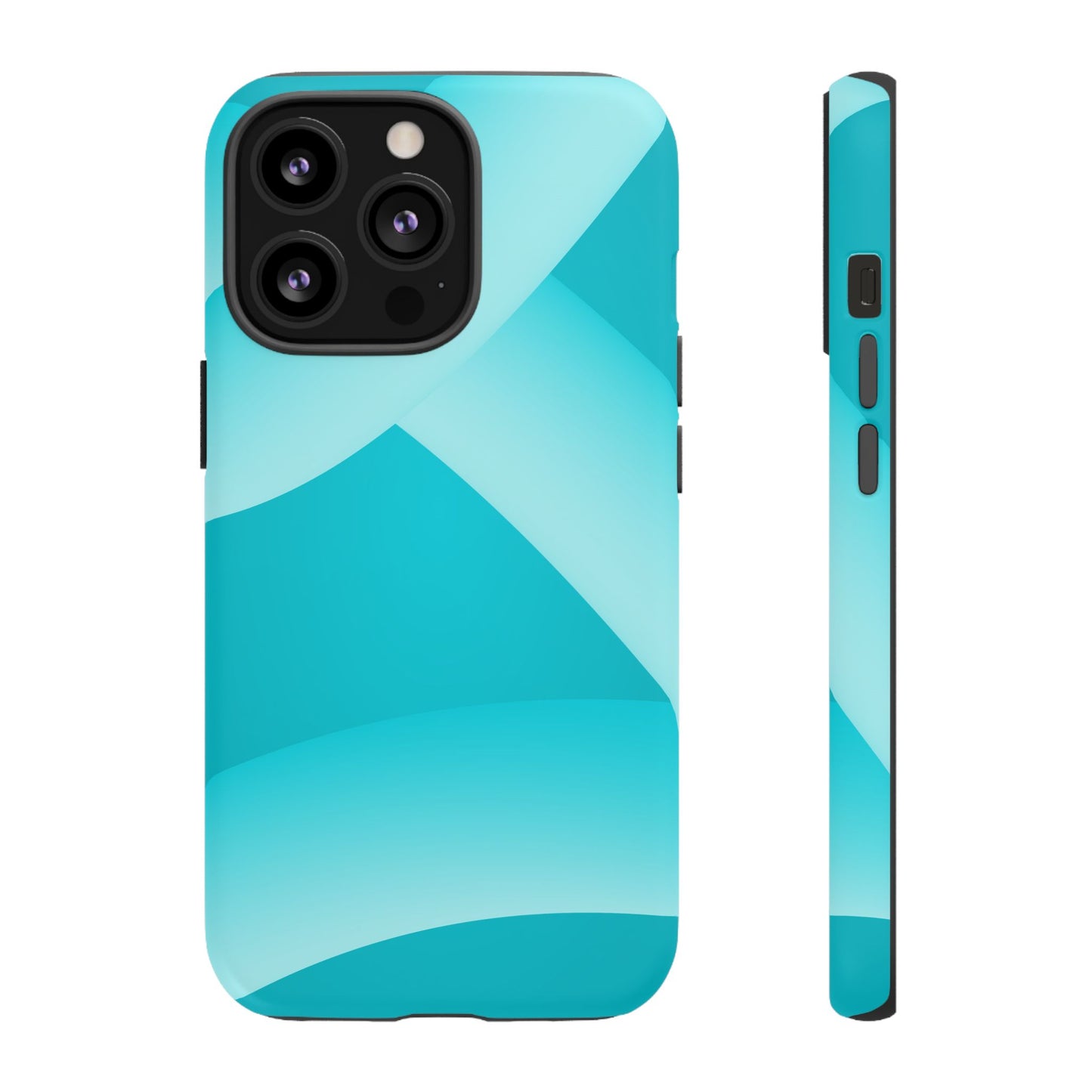 Stylish Tough Phone Case - Modern Blue Design for Ultimate Protection