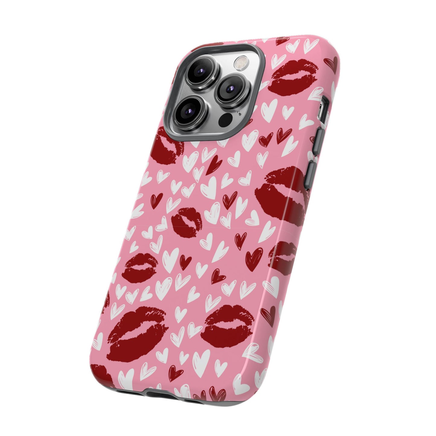 Kiss & Love Phone Case - Tough Cases for Romance Lovers