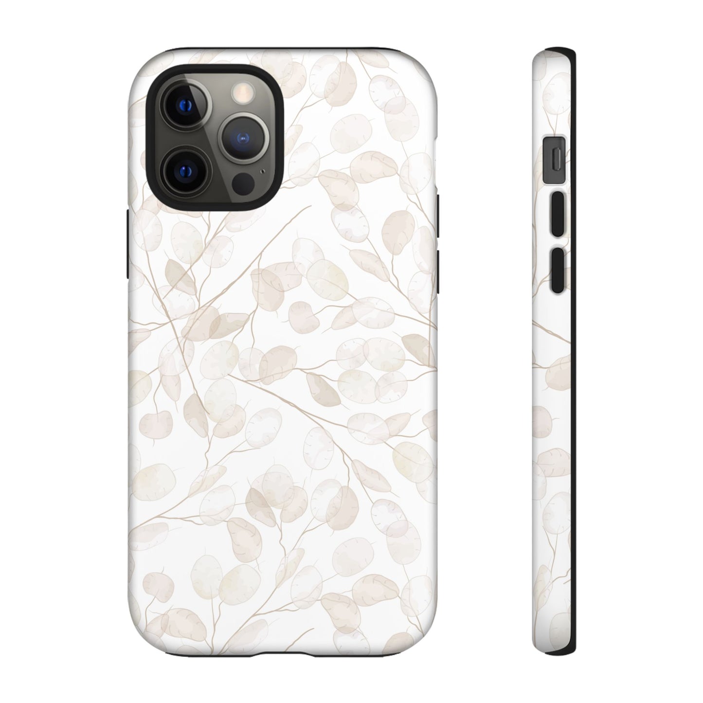 Botanical Phone Case, Tough Cases, Floral Design, Nature Lover Gift, Eco-Friendly Accessory, Protective Phone Cover