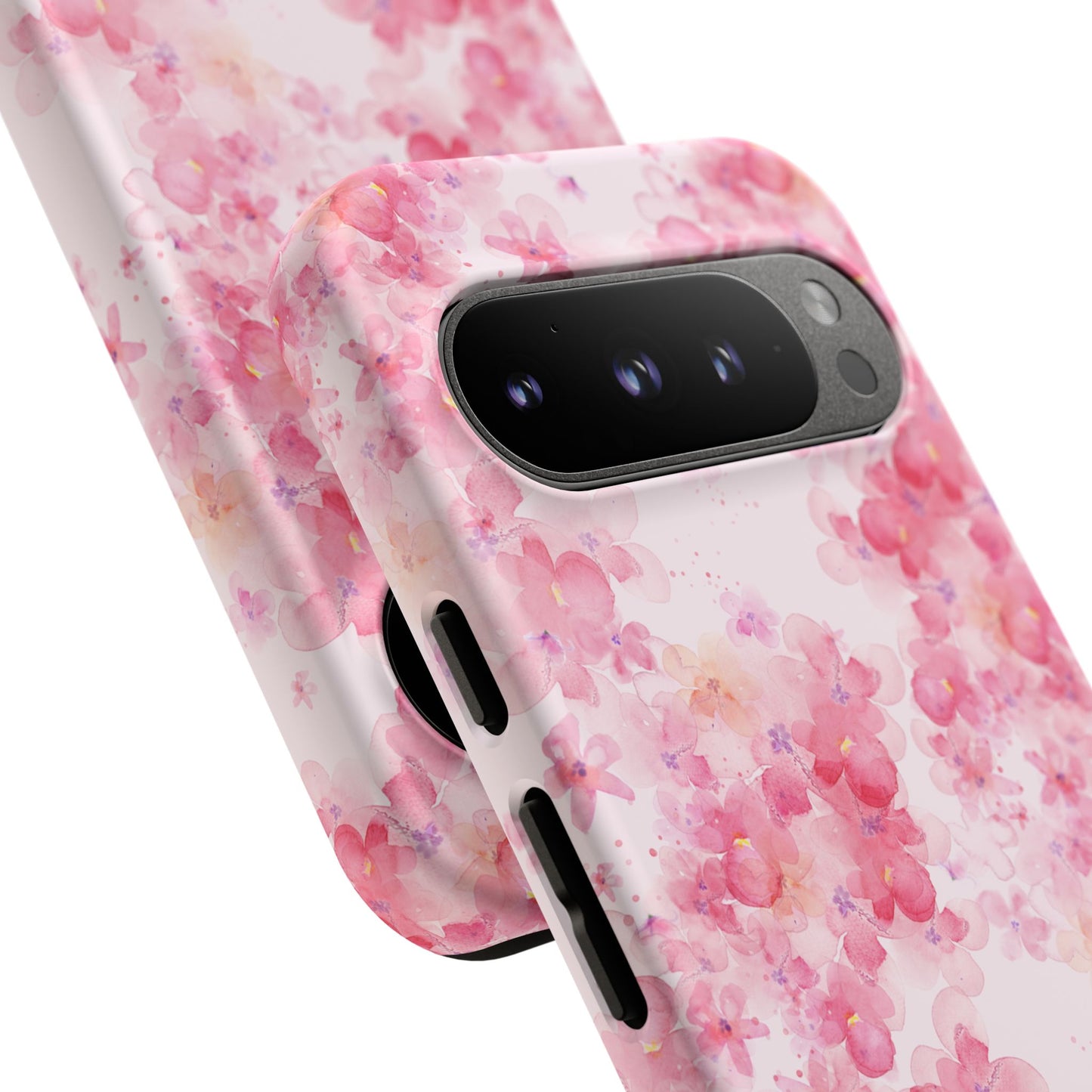 Floral Phone Case - Tough Cases with Pink Blossom Design