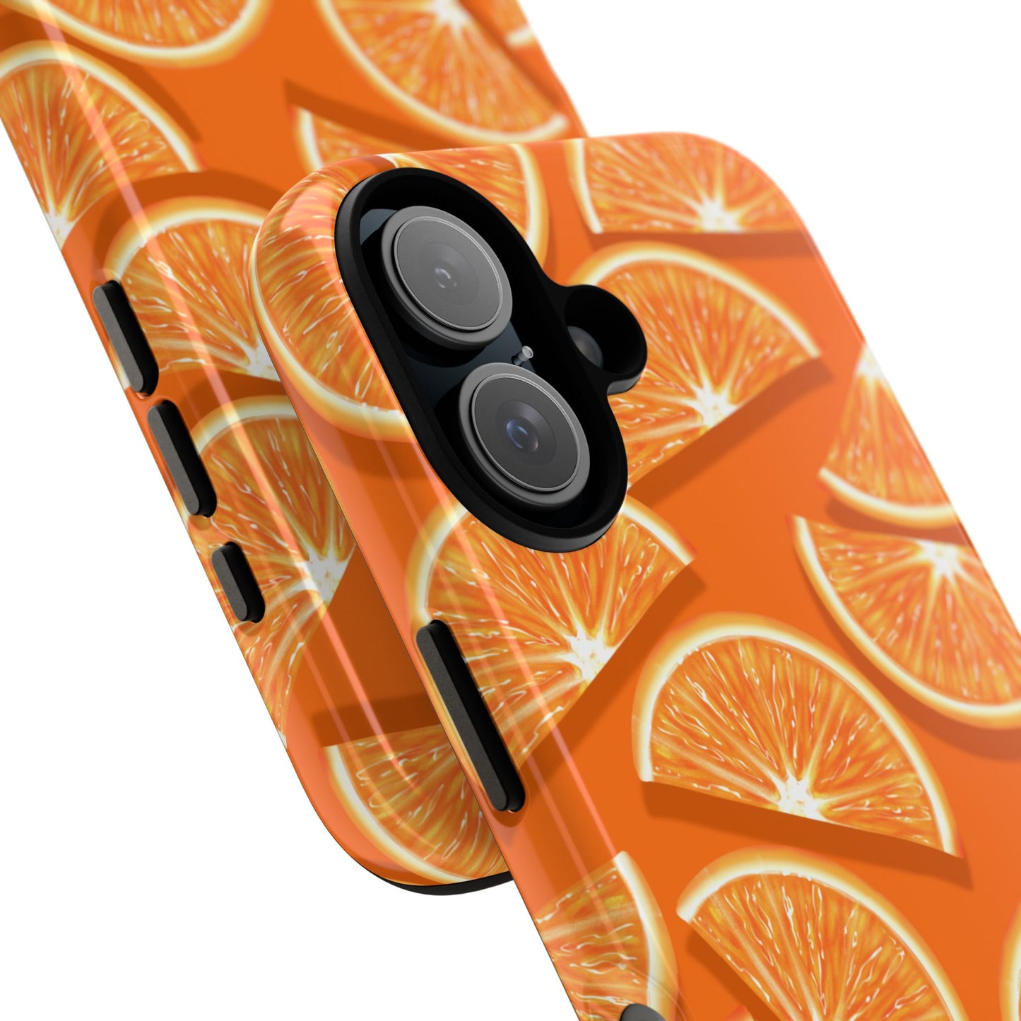 Vibrant Orange Slice Phone Case - Tough Cases for Phone Protection