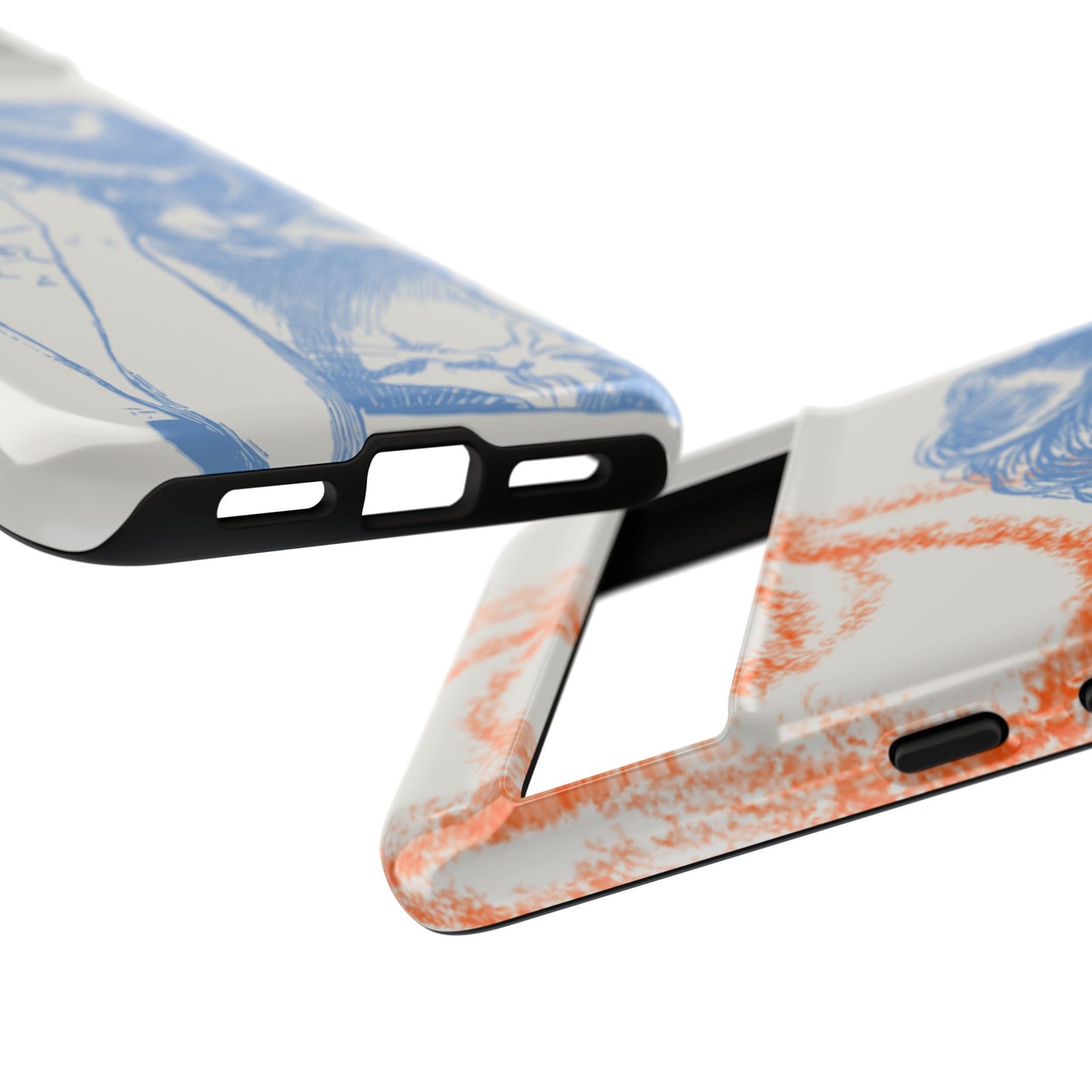 Artistic Phone Case with Stress Relief Design
