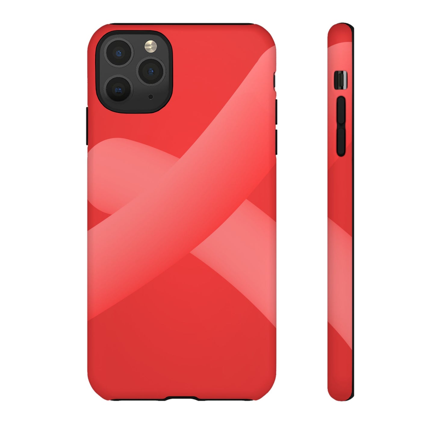 Stylish Tough Phone Case - Modern Red Design for Ultimate Protection
