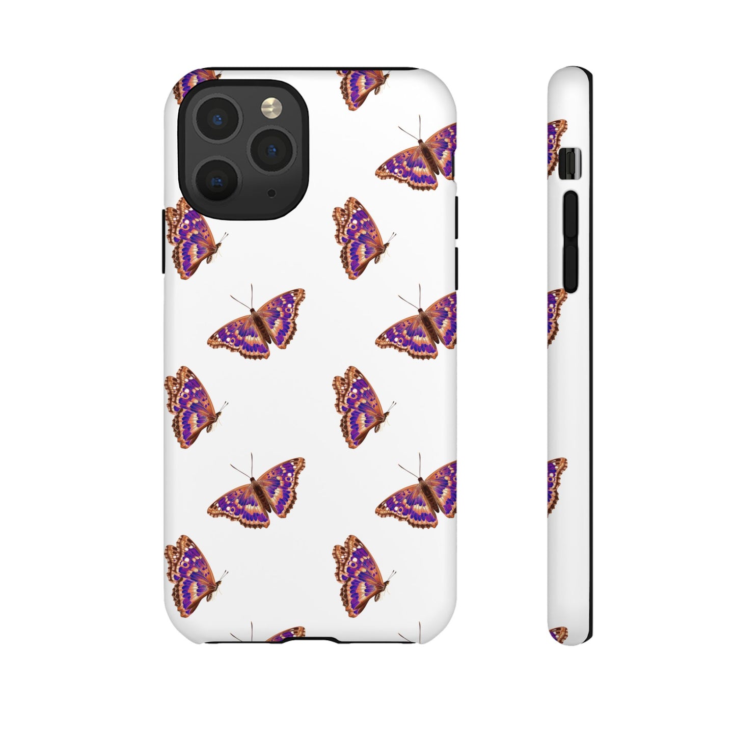 Butterfly Print Phone Case - Tough Case For Stylish Protection