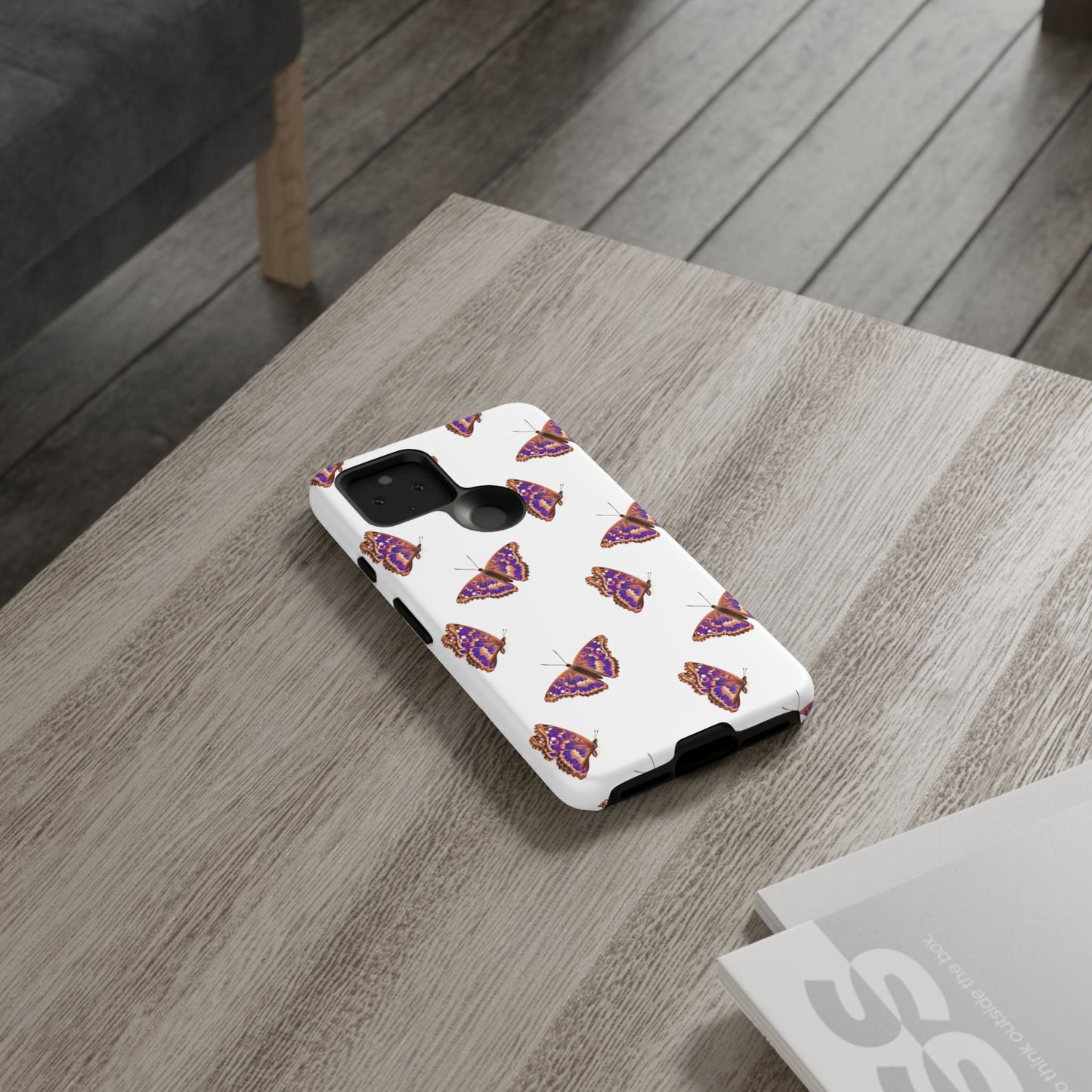 Butterfly Print Phone Case - Tough Case For Stylish Protection