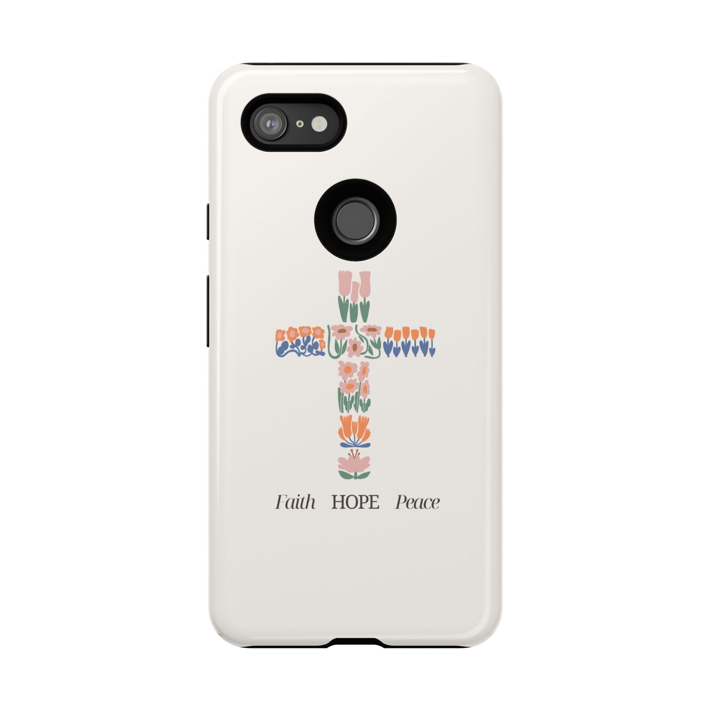 Faith, Hope, Peace Phone Case - Tough Cases for Spiritual Inspiration