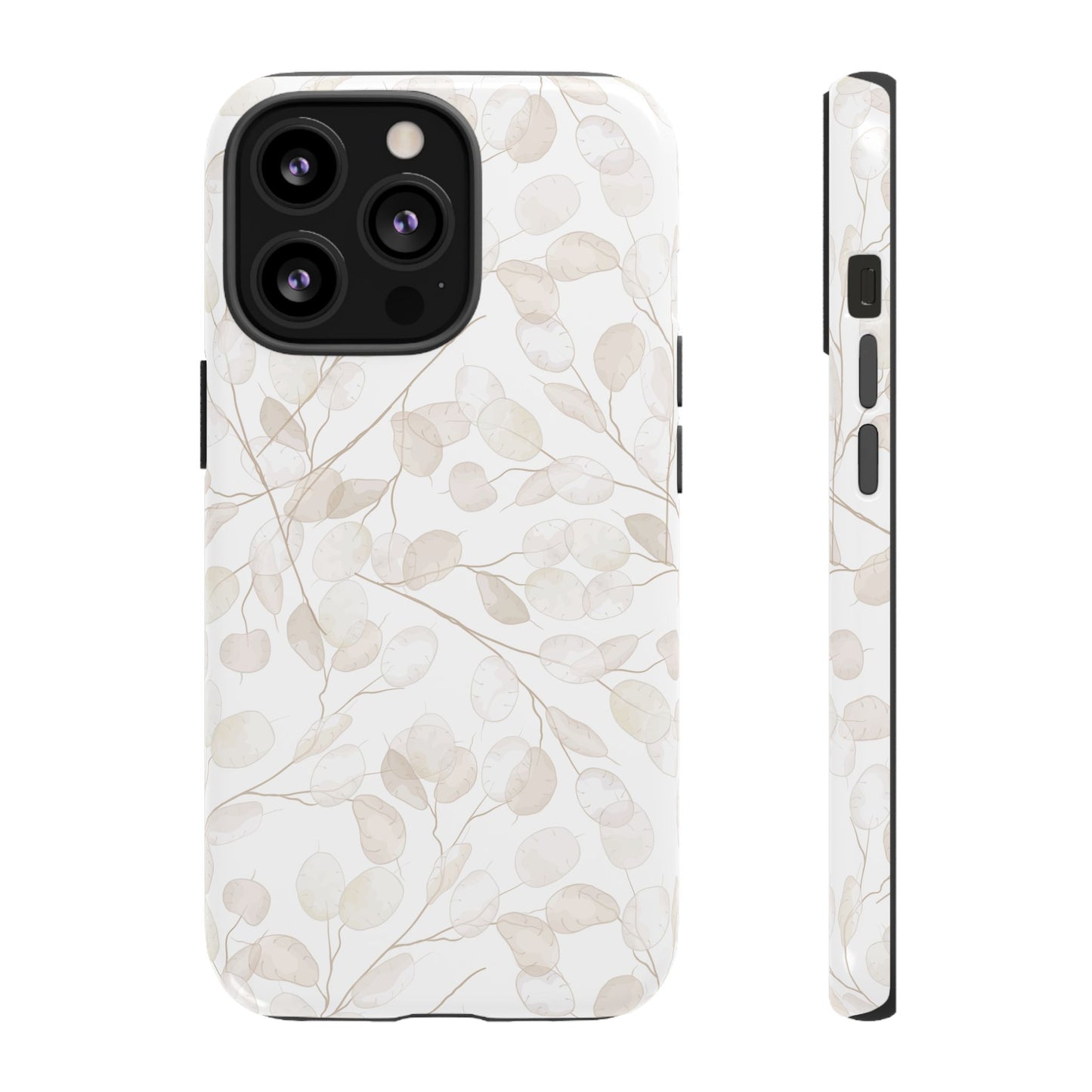 Botanical Phone Case, Tough Cases, Floral Design, Nature Lover Gift, Eco-Friendly Accessory, Protective Phone Cover