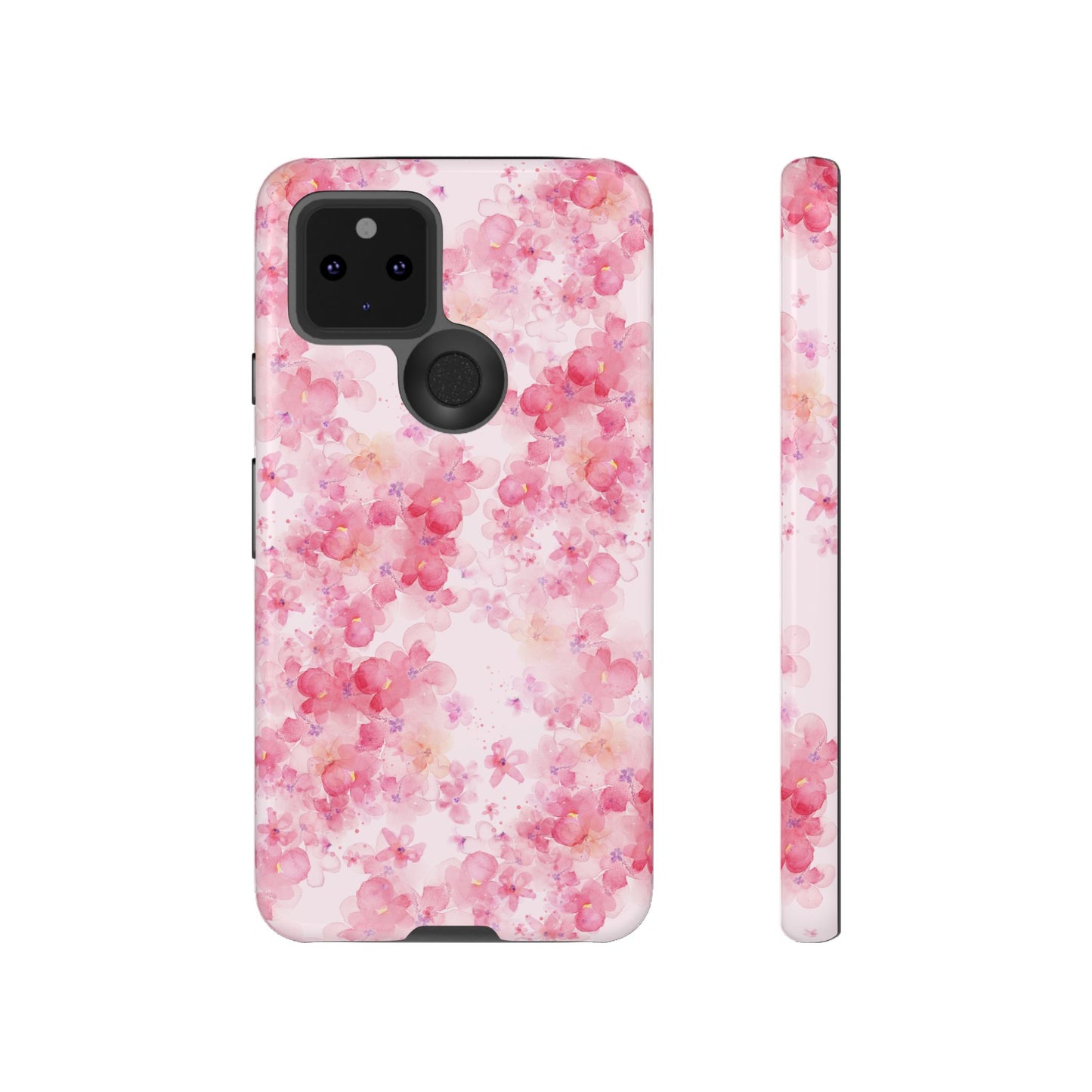 Floral Phone Case - Tough Cases with Pink Blossom Design