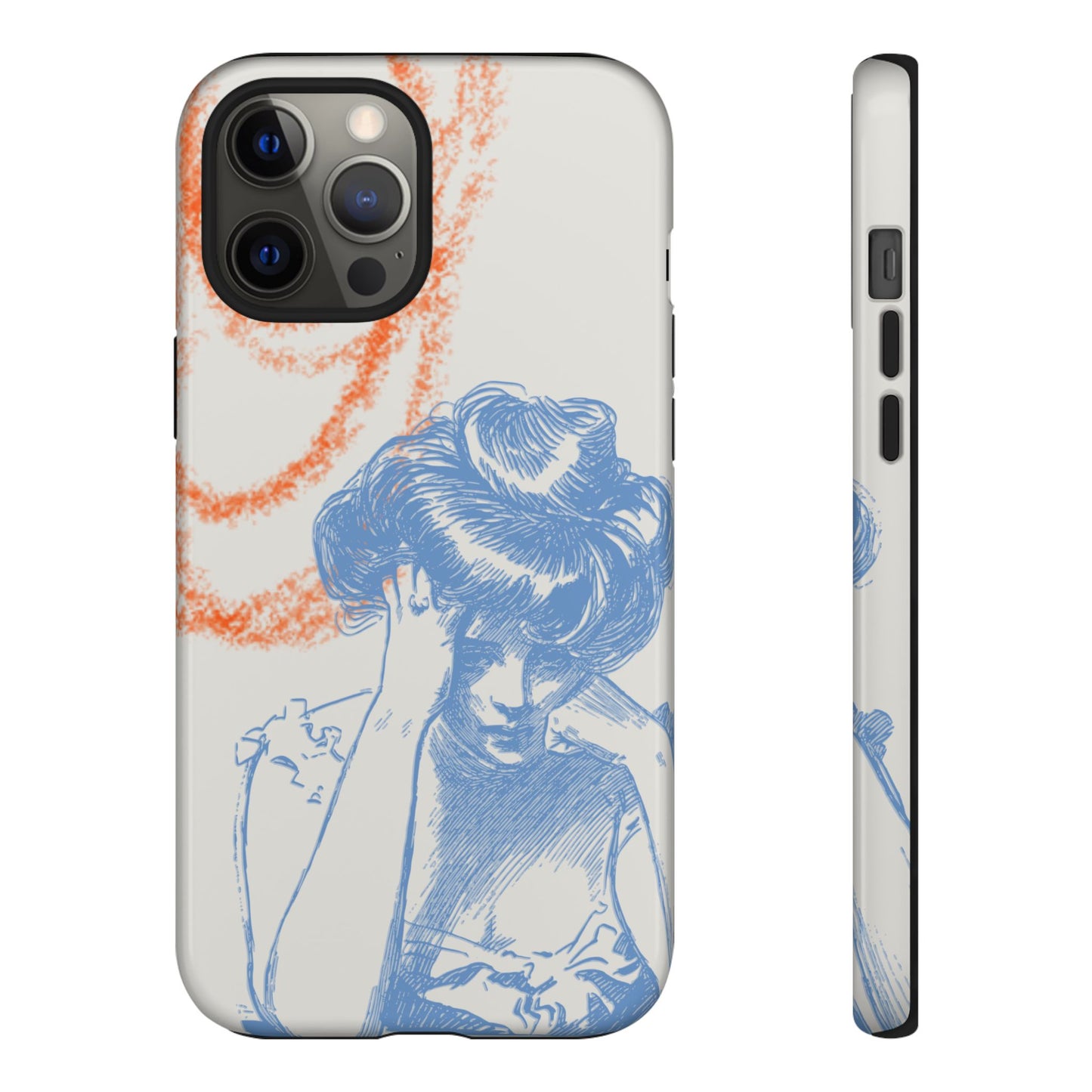 Artistic Phone Case with Stress Relief Design