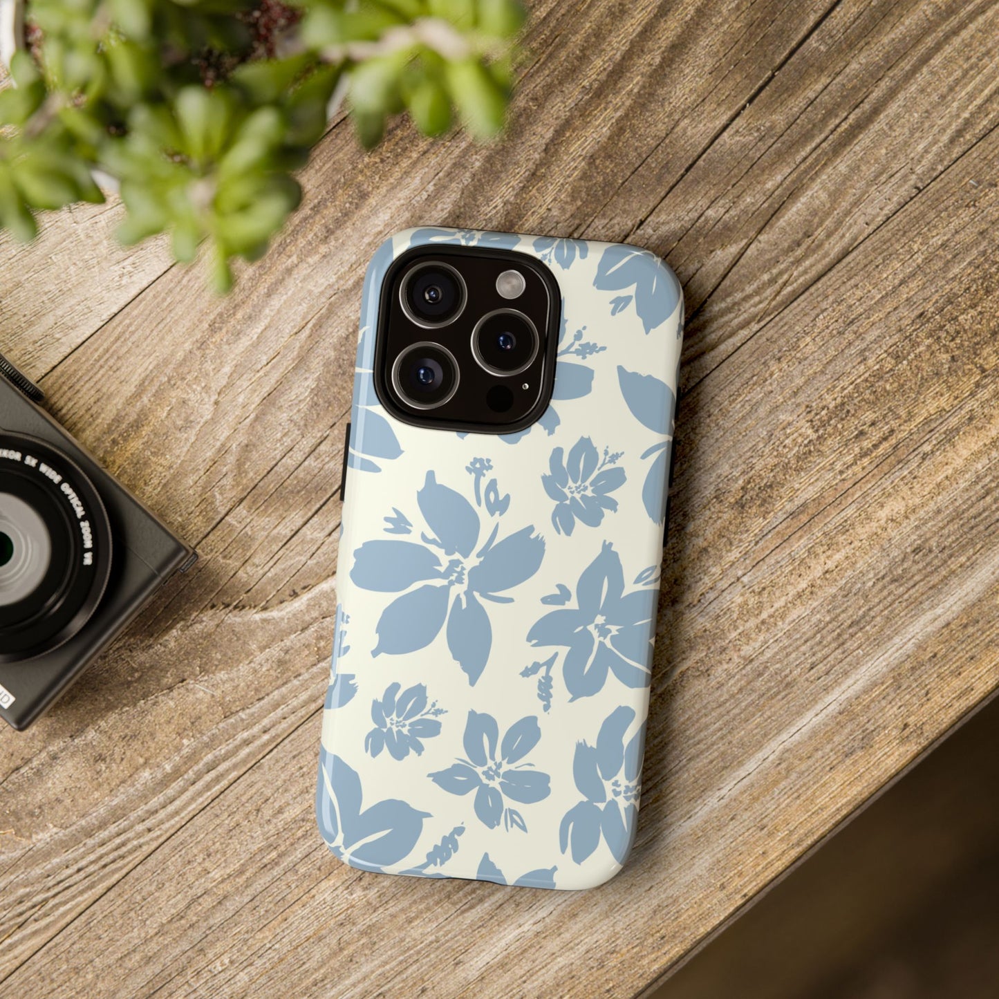 Floral Tough Phone Case - Stylish and Durable Protective Cover