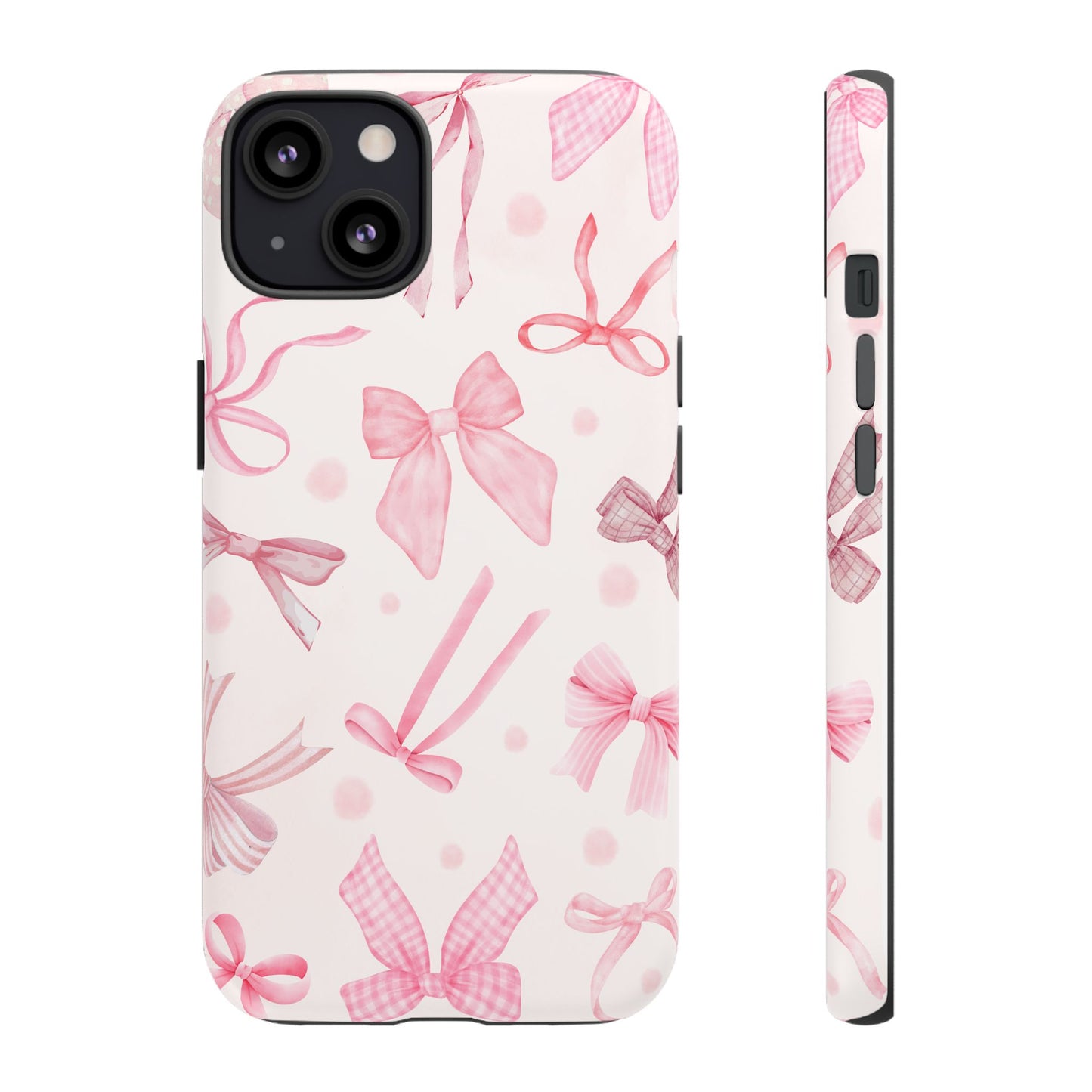 Beautiful Pink Bow Phone Case - Tough Case for Stylish Protection