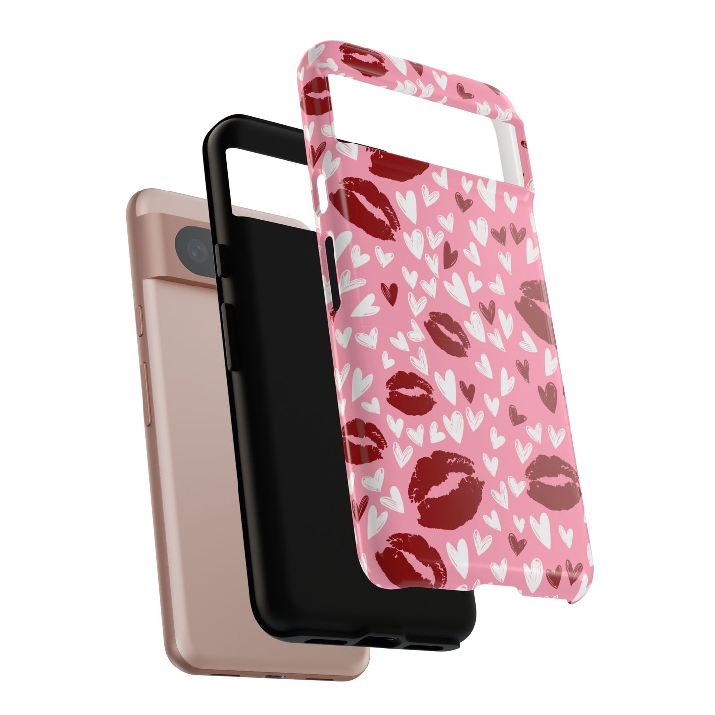 Kiss & Love Phone Case - Tough Cases for Romance Lovers
