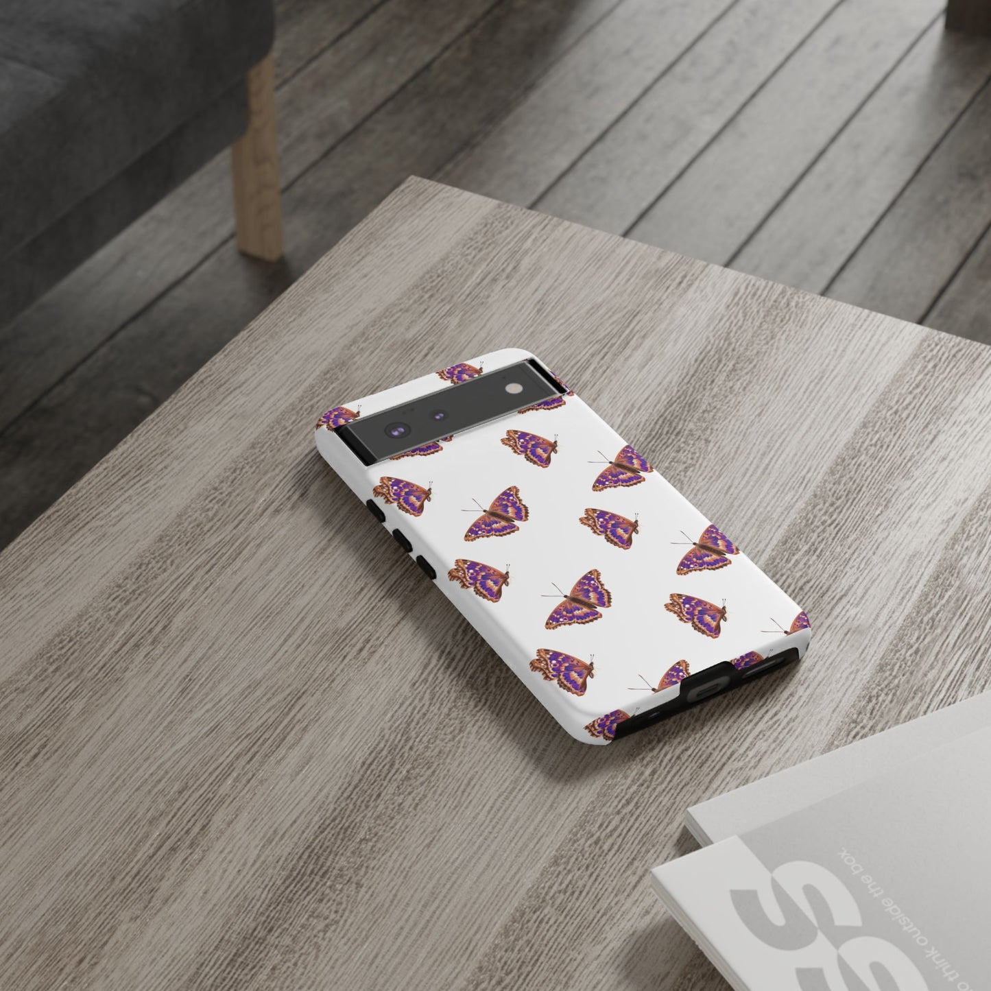 Butterfly Print Phone Case - Tough Case For Stylish Protection