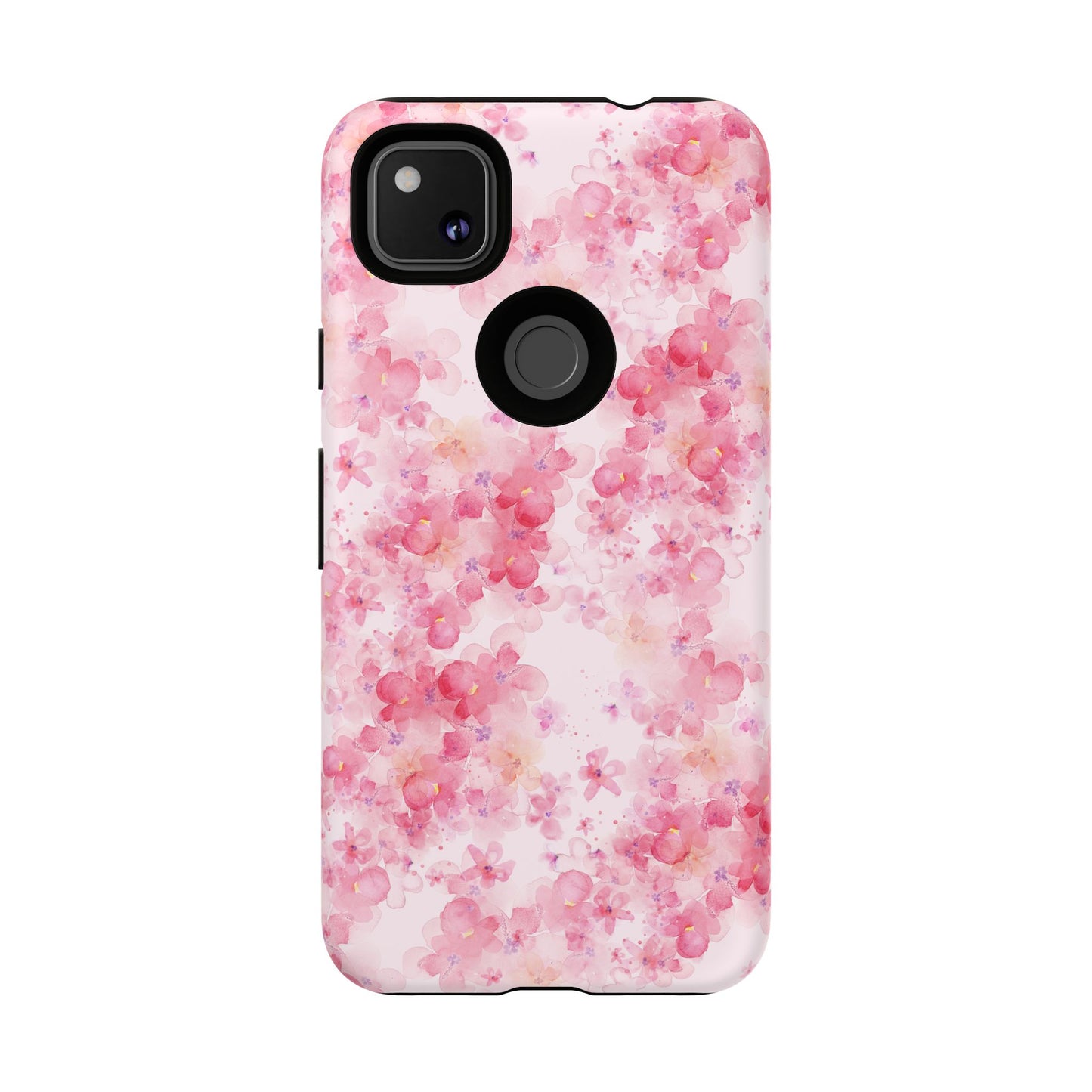 Floral Phone Case - Tough Cases with Pink Blossom Design