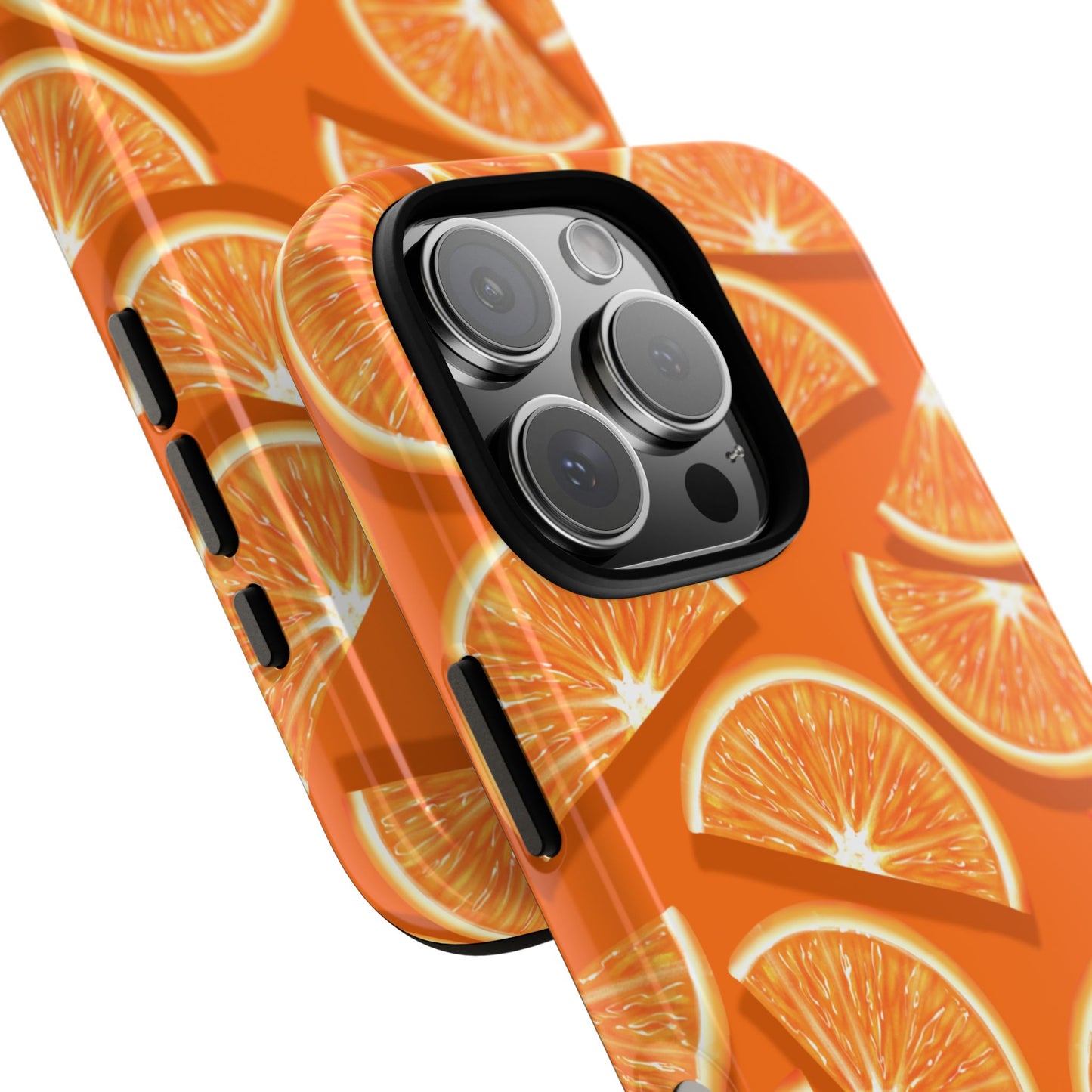 Vibrant Orange Slice Phone Case - Tough Cases for Phone Protection