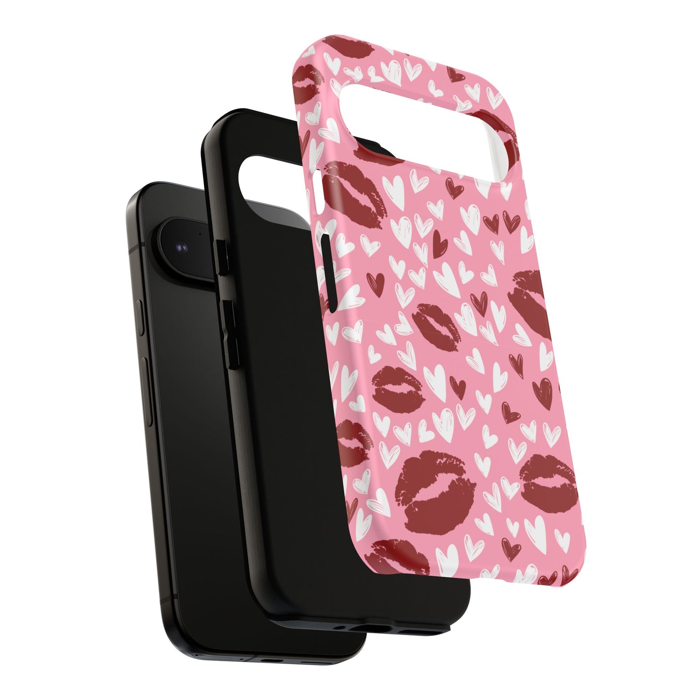 Kiss & Love Phone Case - Tough Cases for Romance Lovers