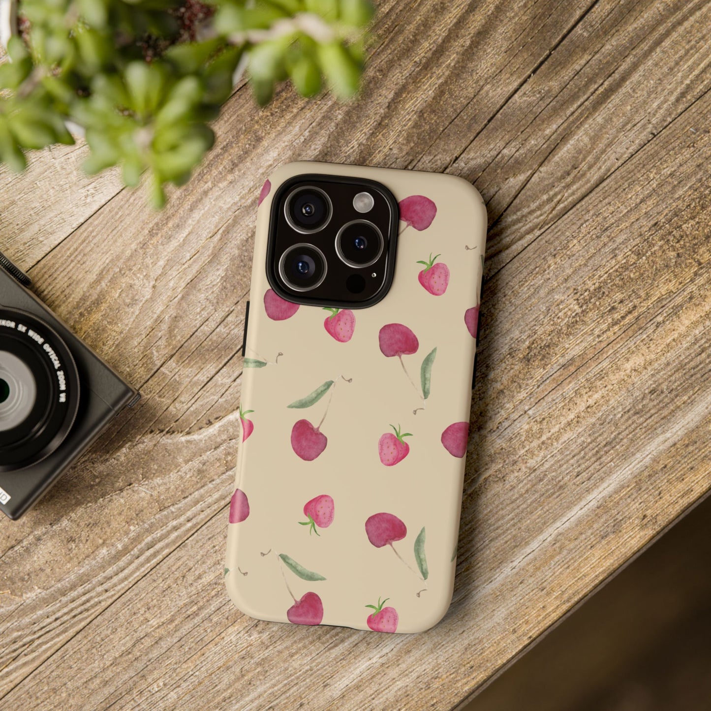 Cute Strawberry Phone Case - Tough and Stylish Protection