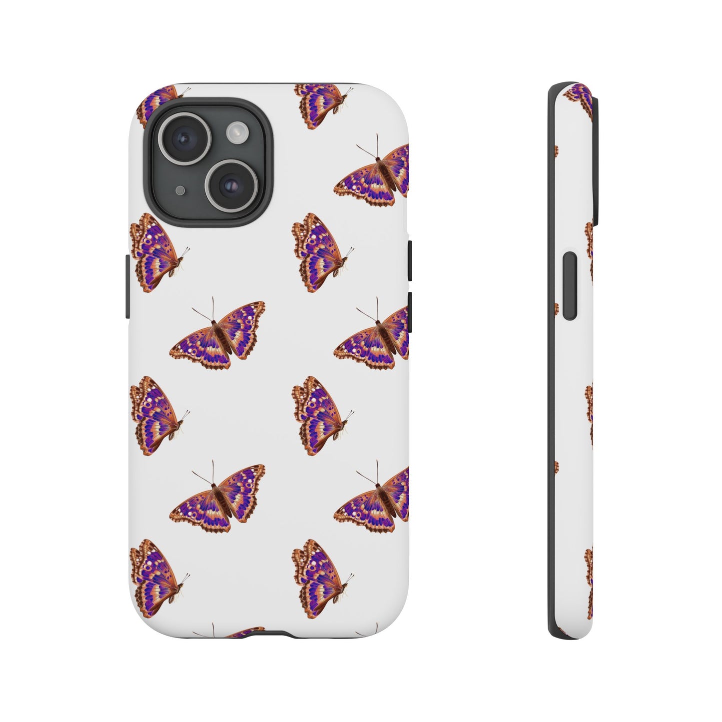 Butterfly Print Phone Case - Tough Case For Stylish Protection