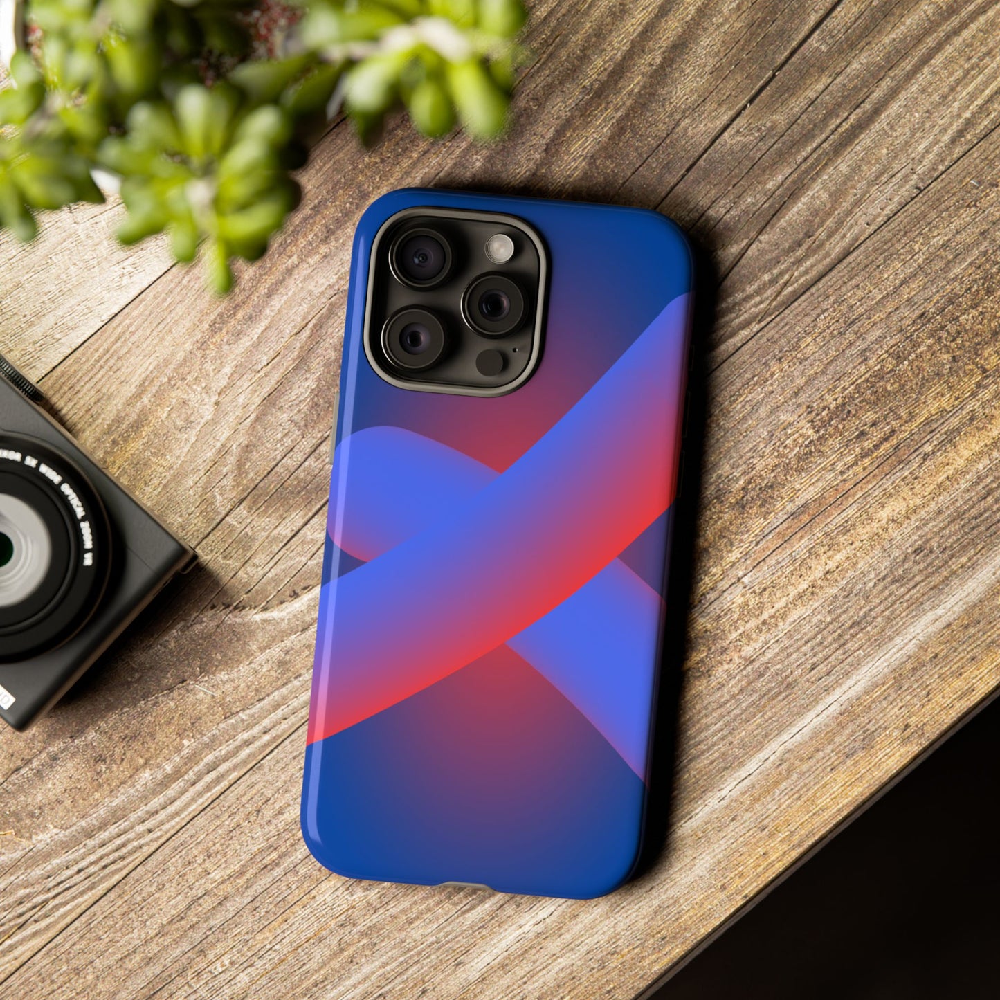 Stylish Tough Phone Case - Modern Abstract Design for Ultimate Protection