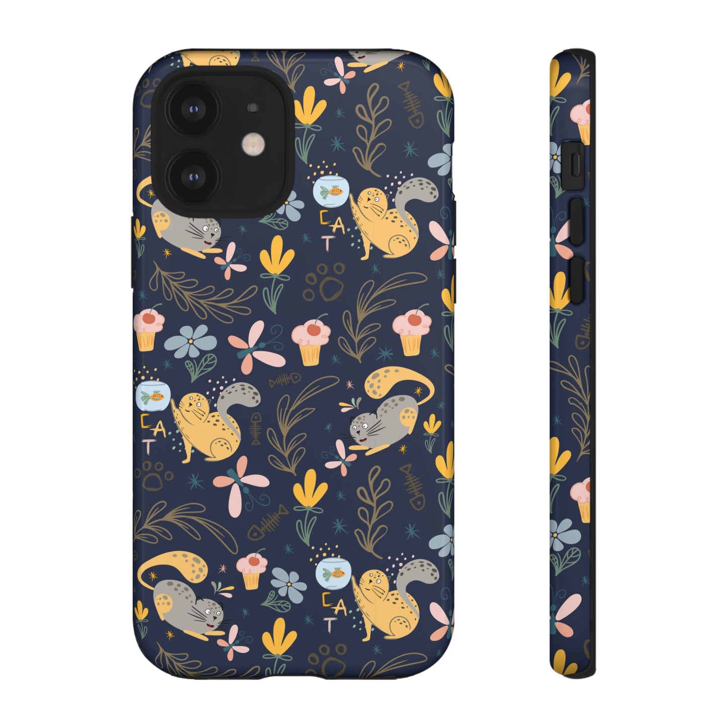 Cat-Themed Tough Phone Case - Tough Case For Stylish Protection