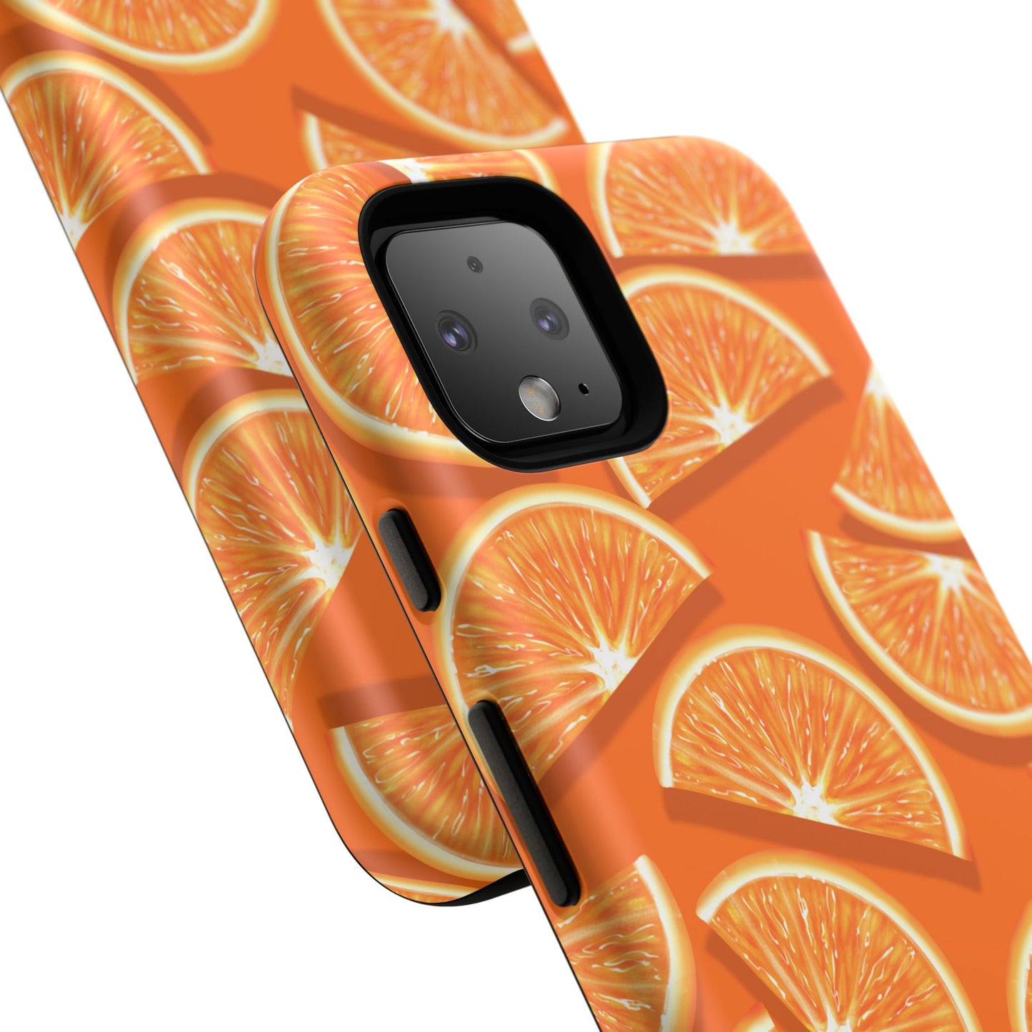 Vibrant Orange Slice Phone Case - Tough Cases for Phone Protection