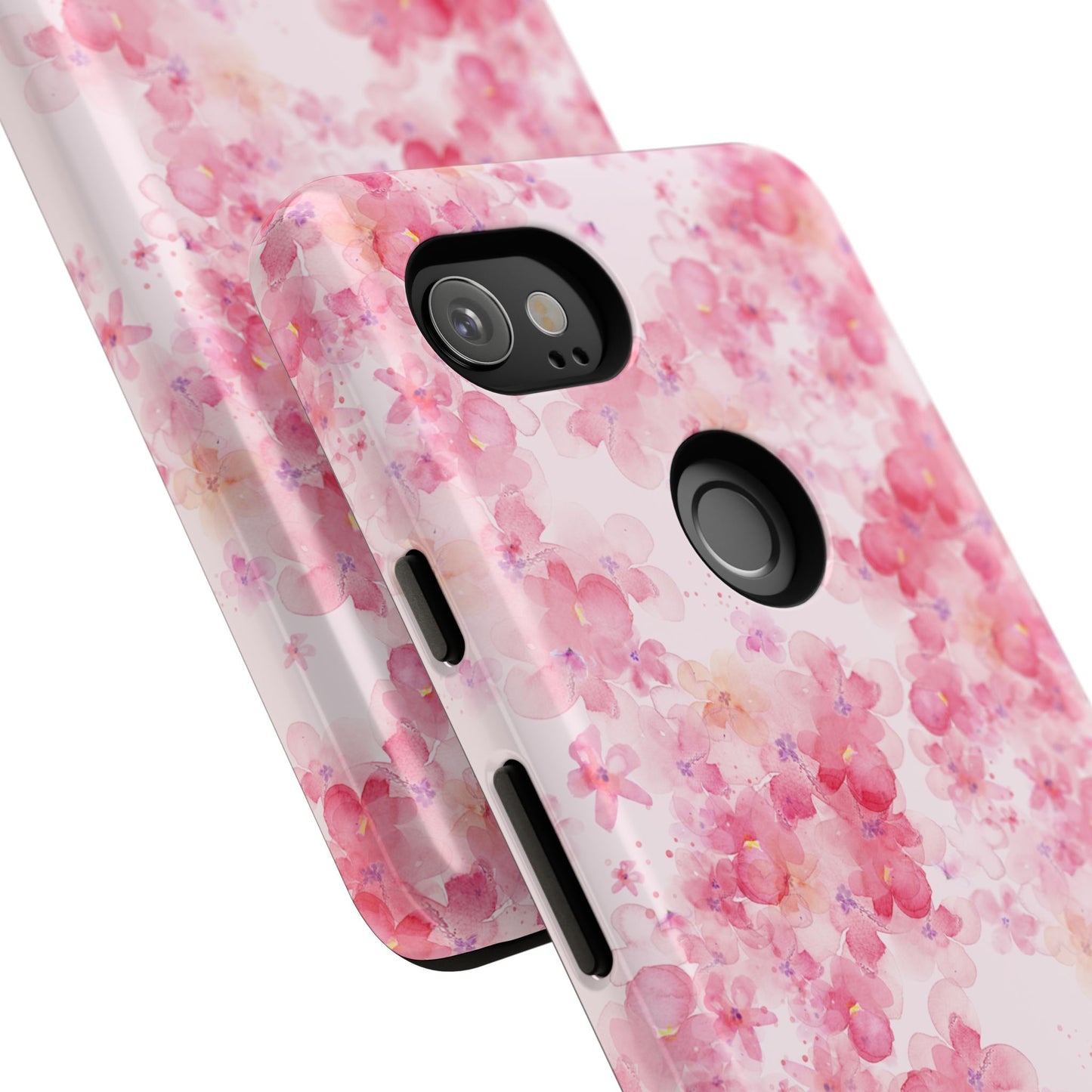 Floral Phone Case - Tough Cases with Pink Blossom Design