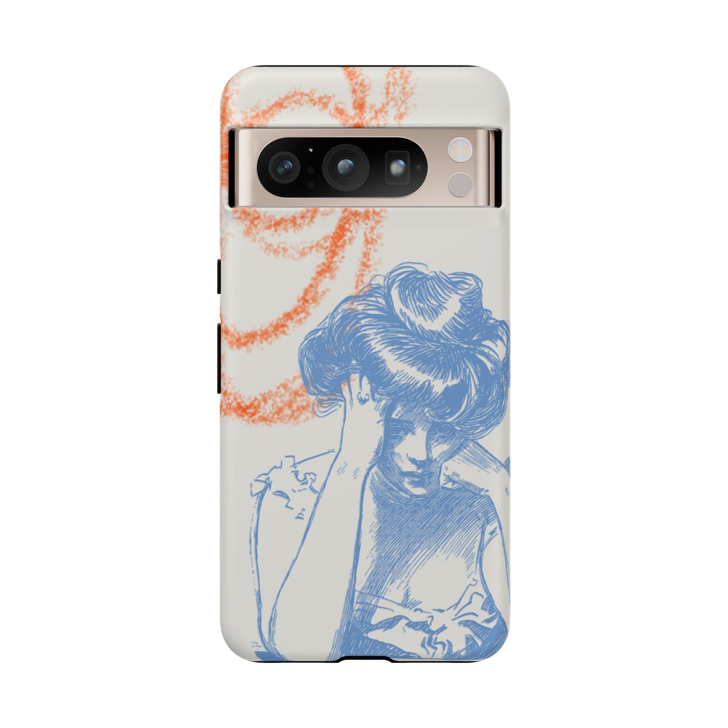 Artistic Phone Case with Stress Relief Design