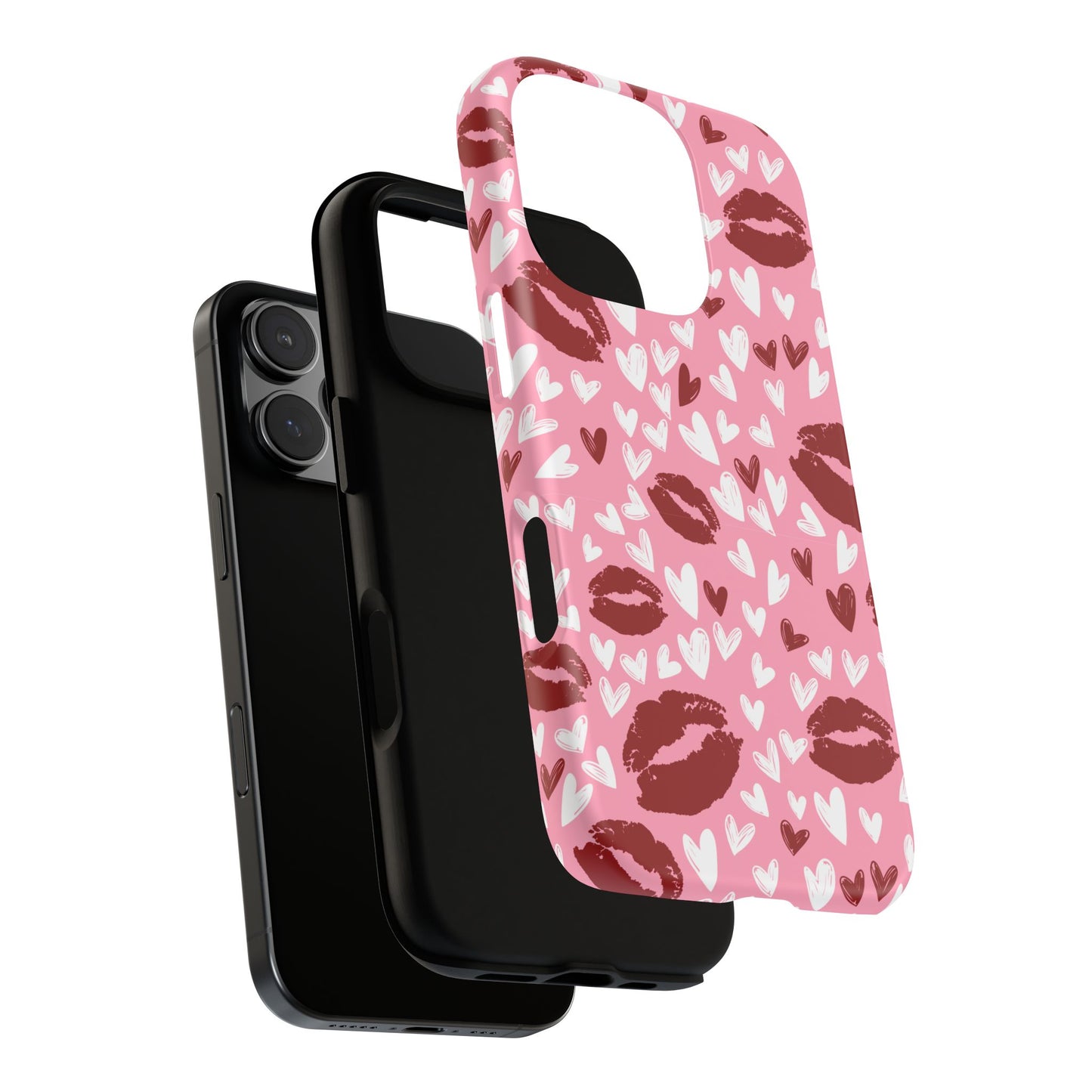 Kiss & Love Phone Case - Tough Cases for Romance Lovers