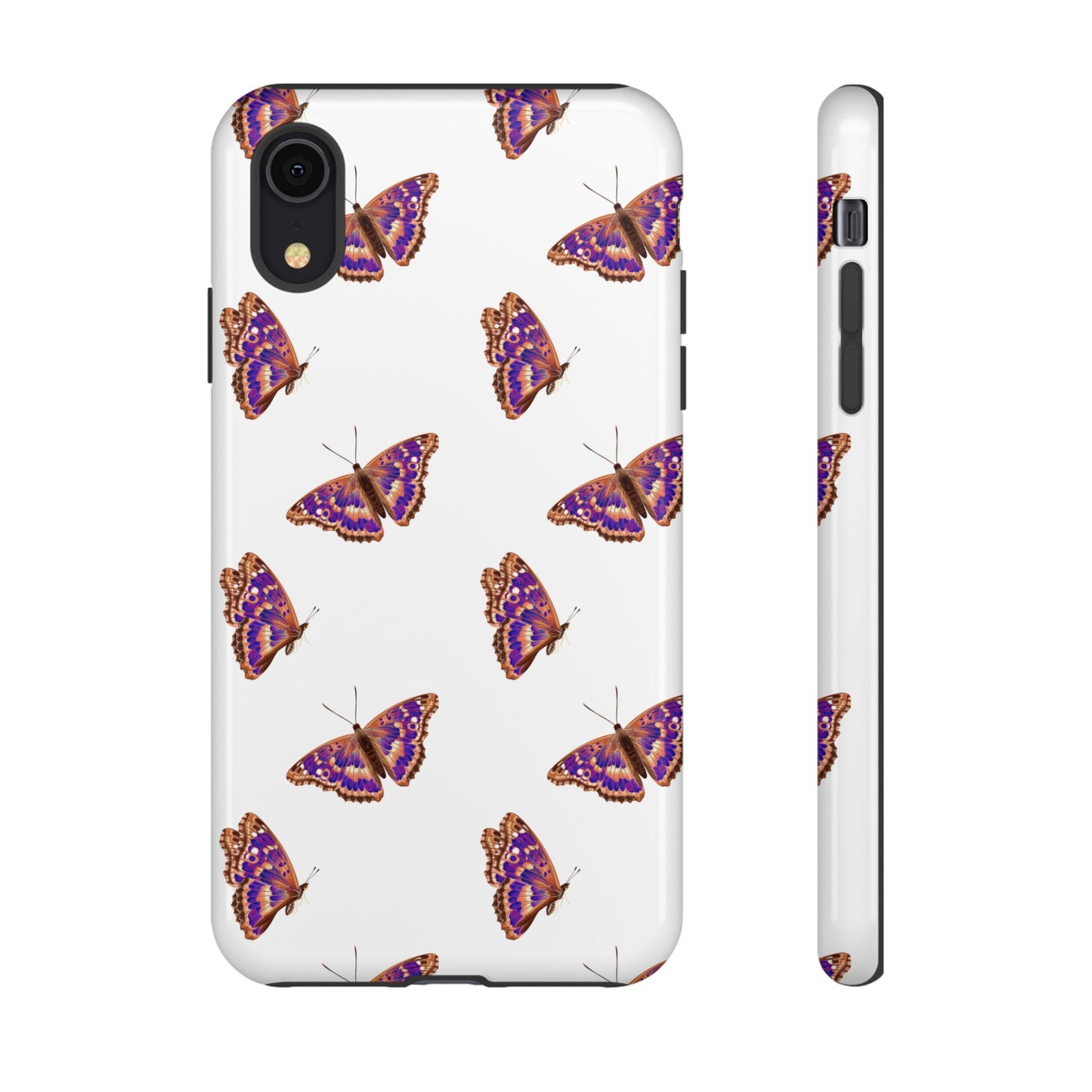 Butterfly Print Phone Case - Tough Case For Stylish Protection