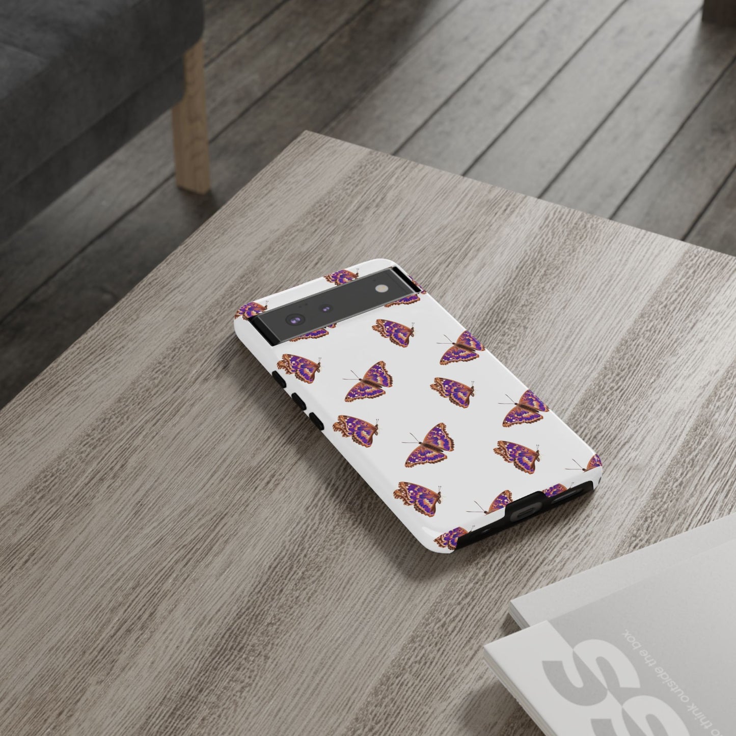 Butterfly Print Phone Case - Tough Case For Stylish Protection