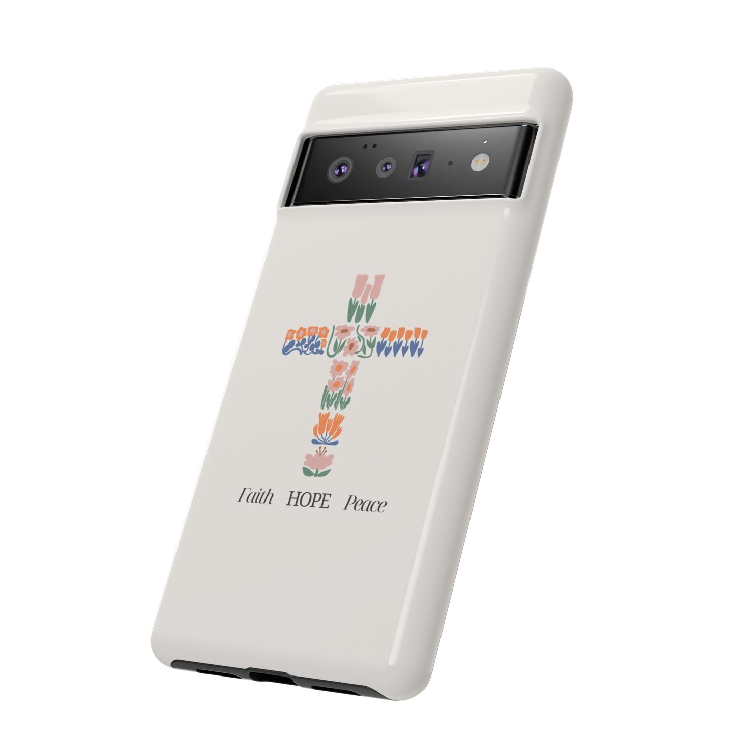 Faith, Hope, Peace Phone Case - Tough Cases for Spiritual Inspiration