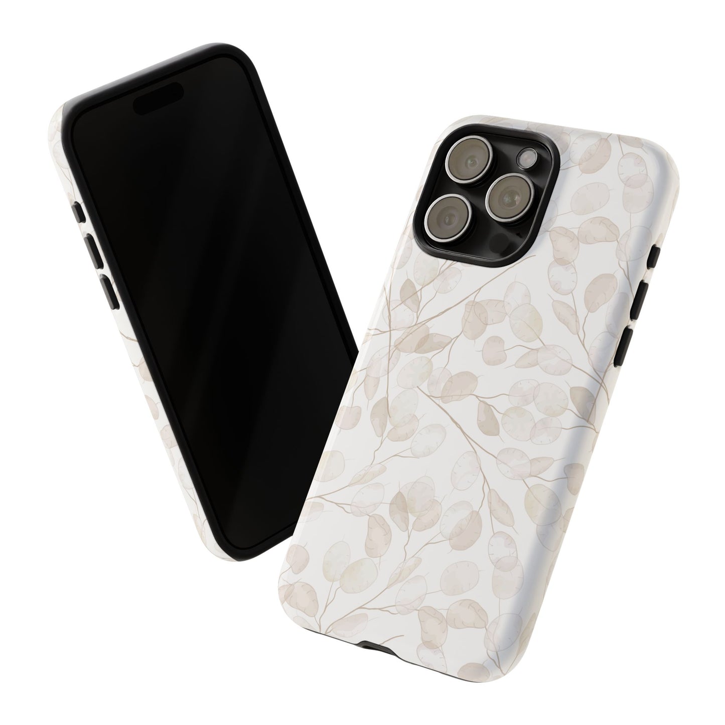 Botanical Phone Case, Tough Cases, Floral Design, Nature Lover Gift, Eco-Friendly Accessory, Protective Phone Cover