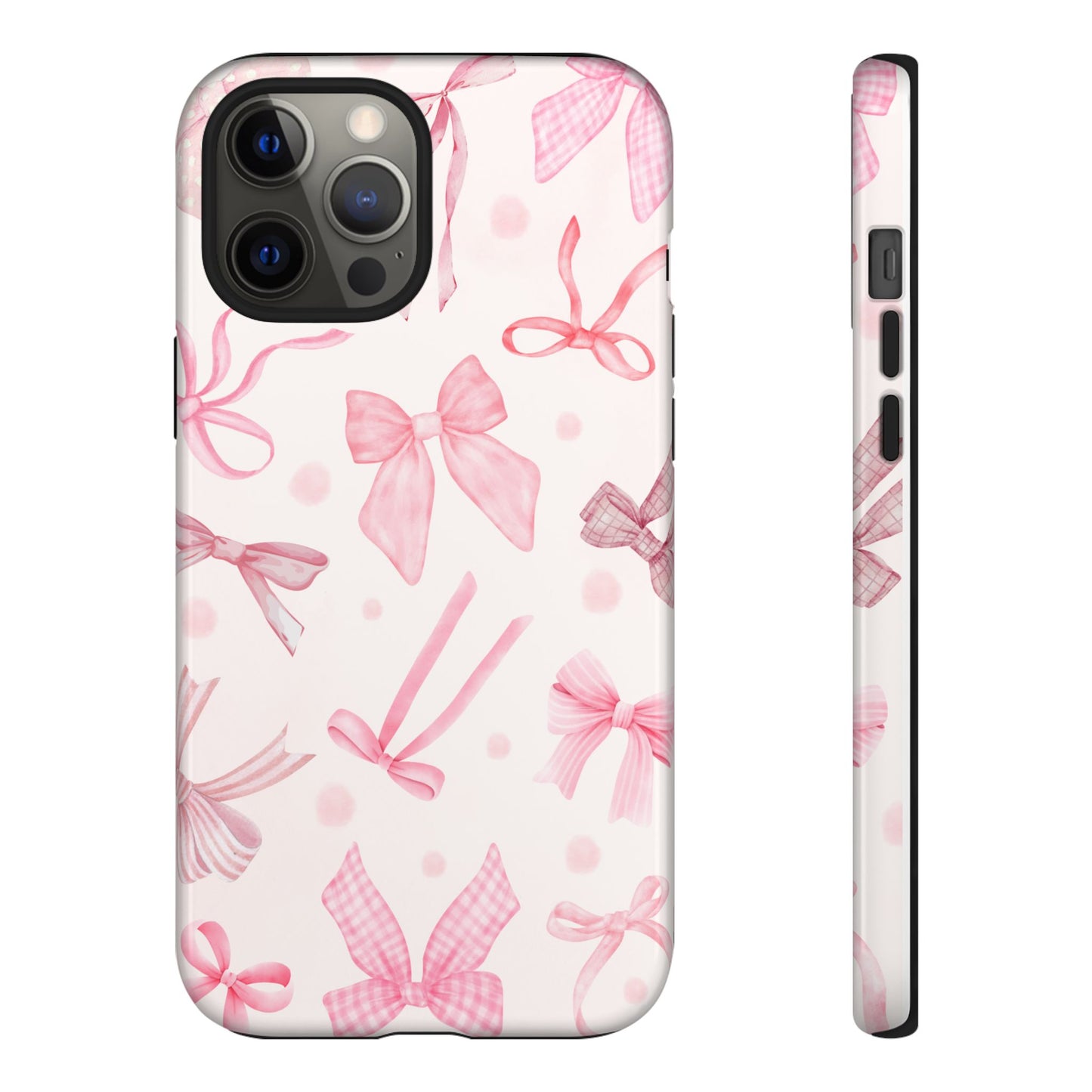 Beautiful Pink Bow Phone Case - Tough Case for Stylish Protection