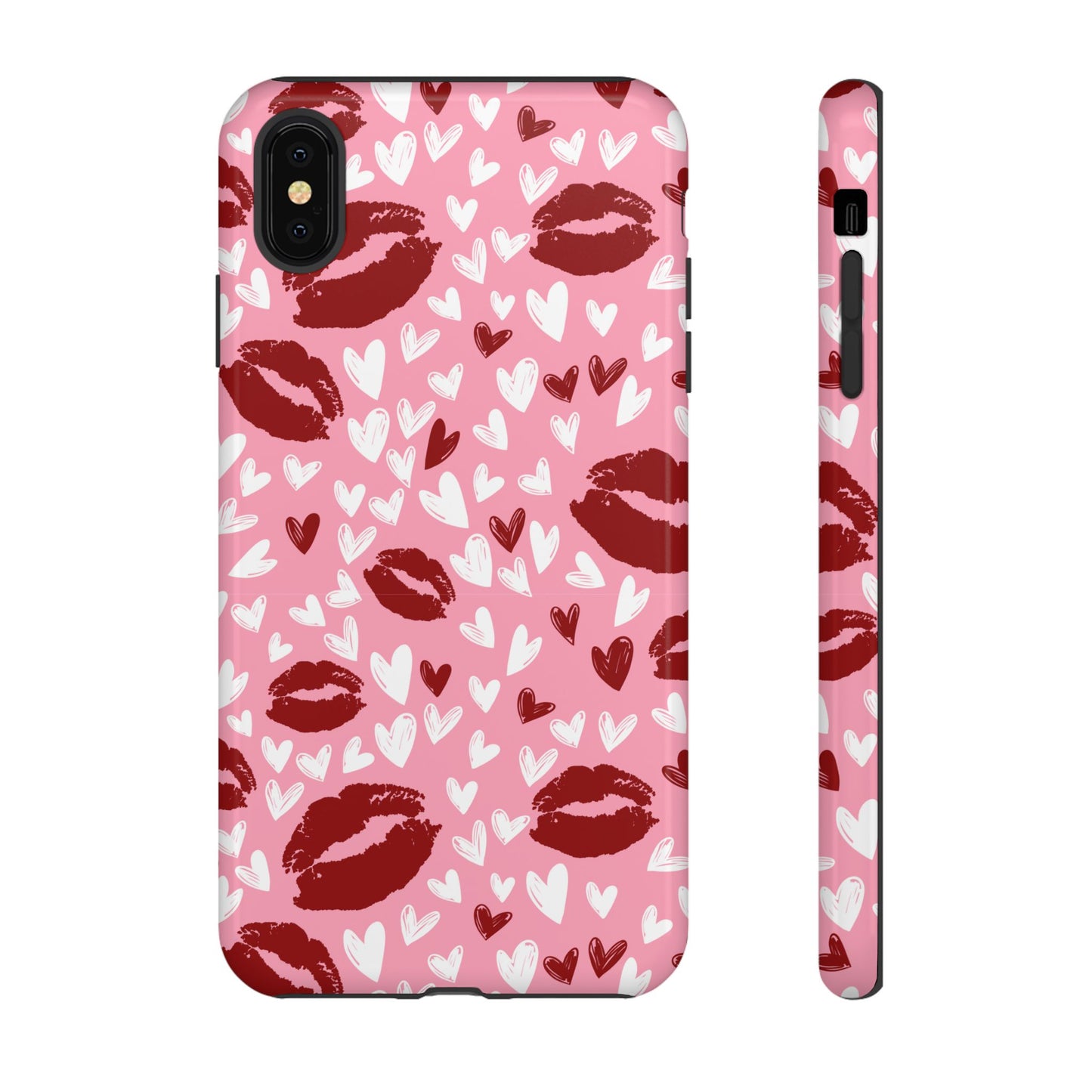 Kiss & Love Phone Case - Tough Cases for Romance Lovers