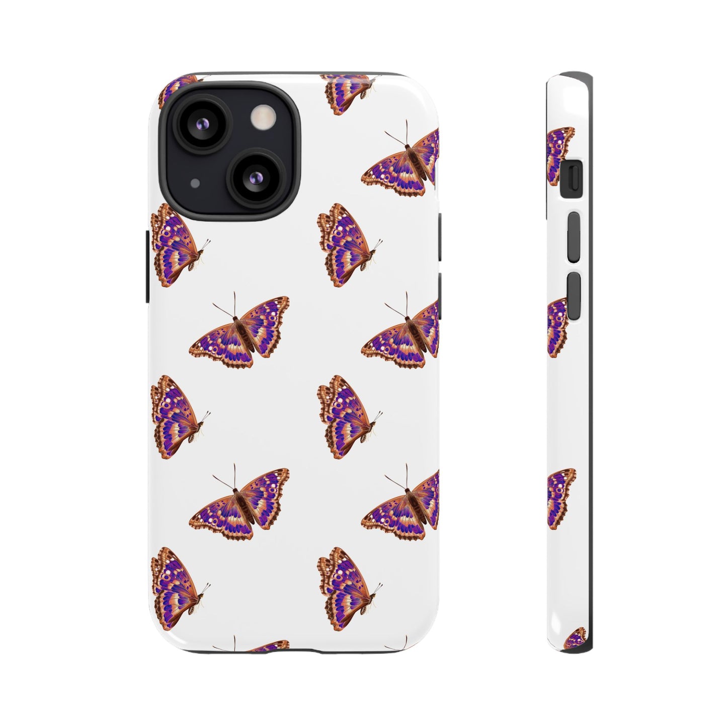 Butterfly Print Phone Case - Tough Case For Stylish Protection