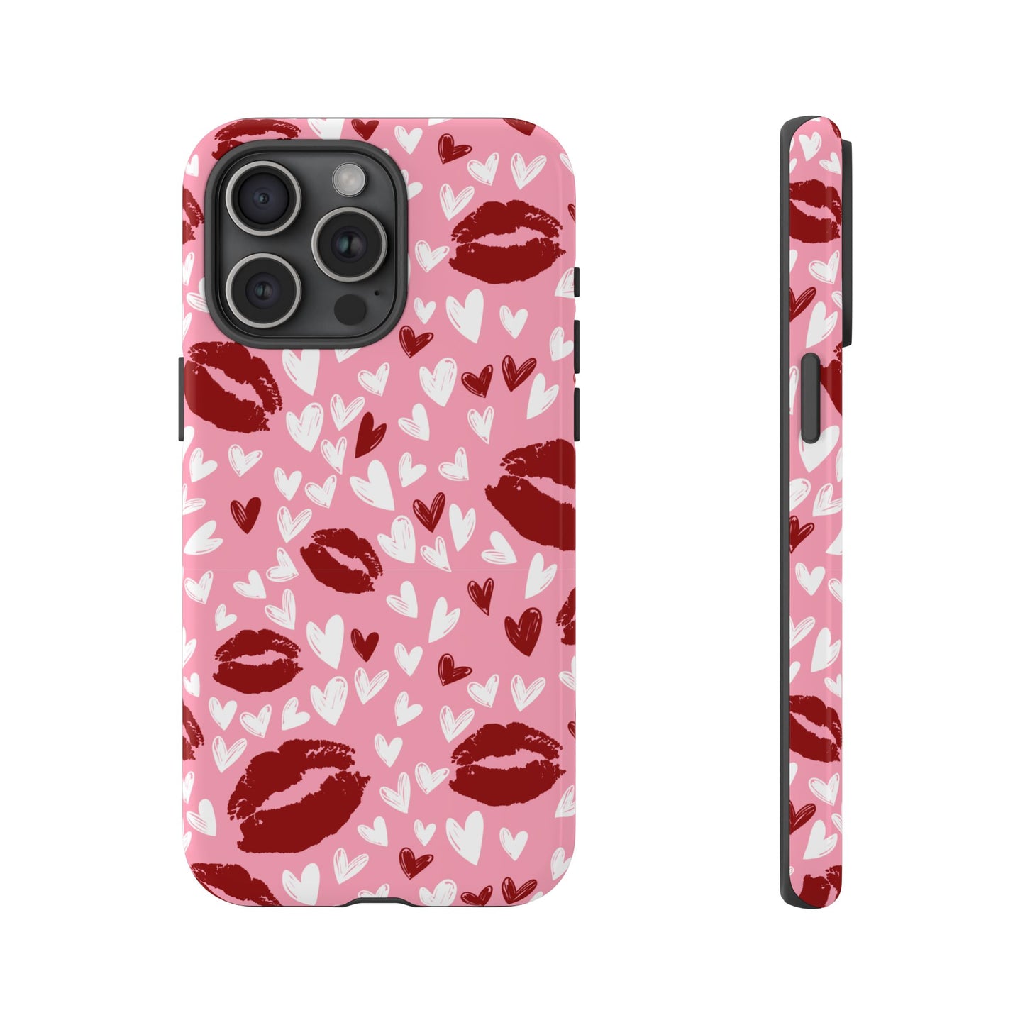 Kiss & Love Phone Case - Tough Cases for Romance Lovers