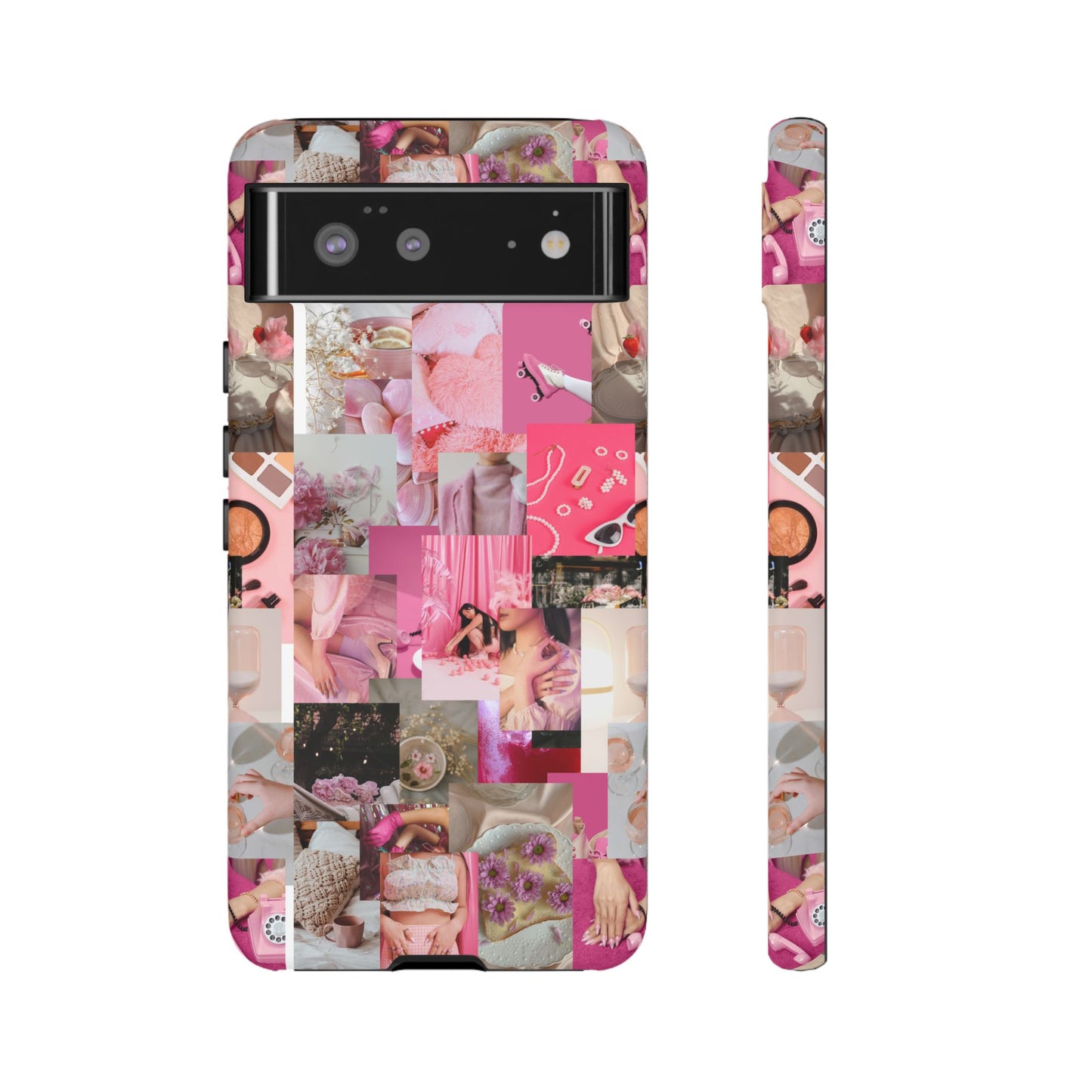 Chic Pink Phone Case- Tough Case For Stylish Protection